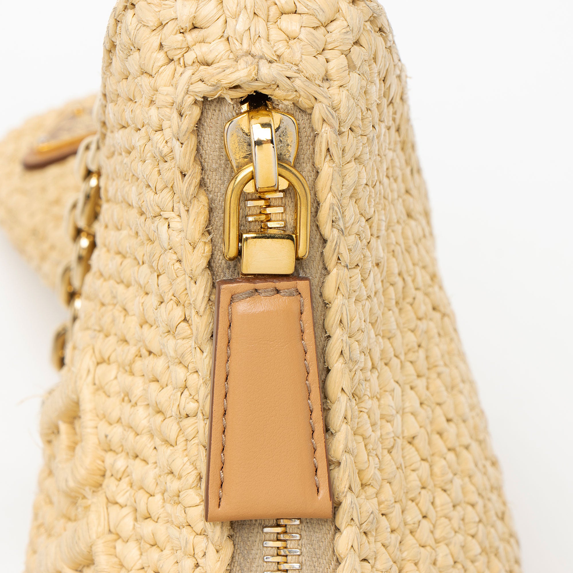 Prada Crochet Raffia Re-Edition 2005 Crossbody
