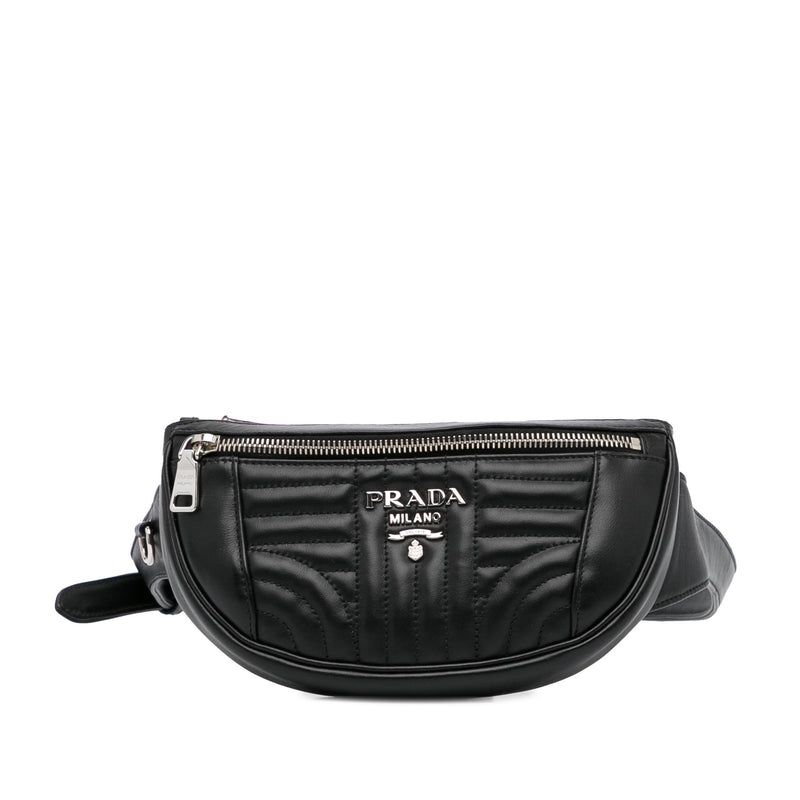 Pre-Owned Prada Waist Bag Tessuto Pouch 