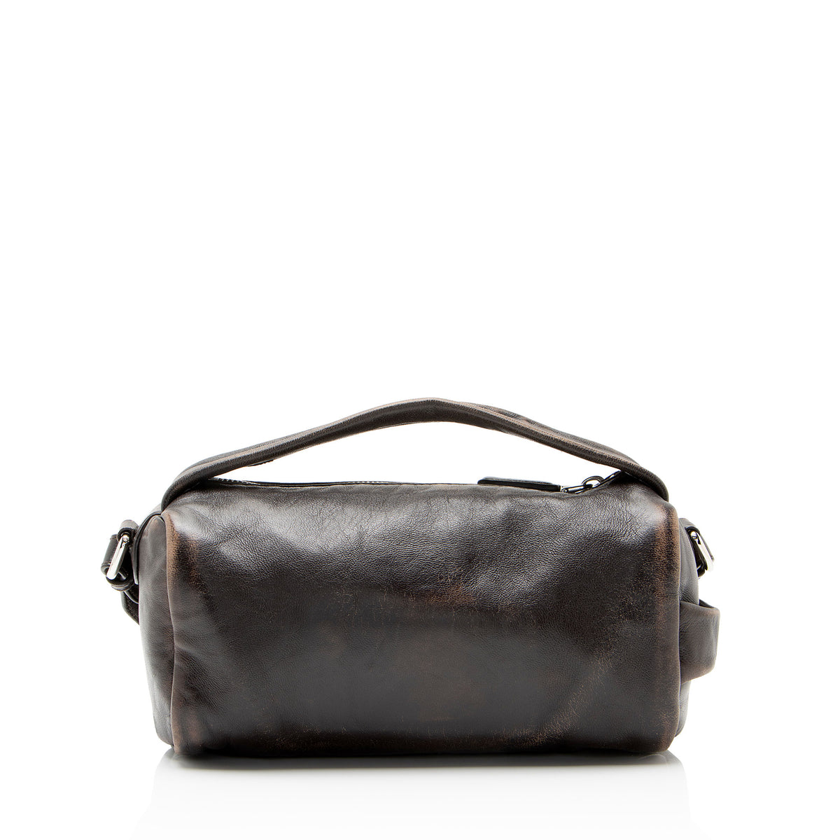 Prada Distressed Nappa Shoulder Bag