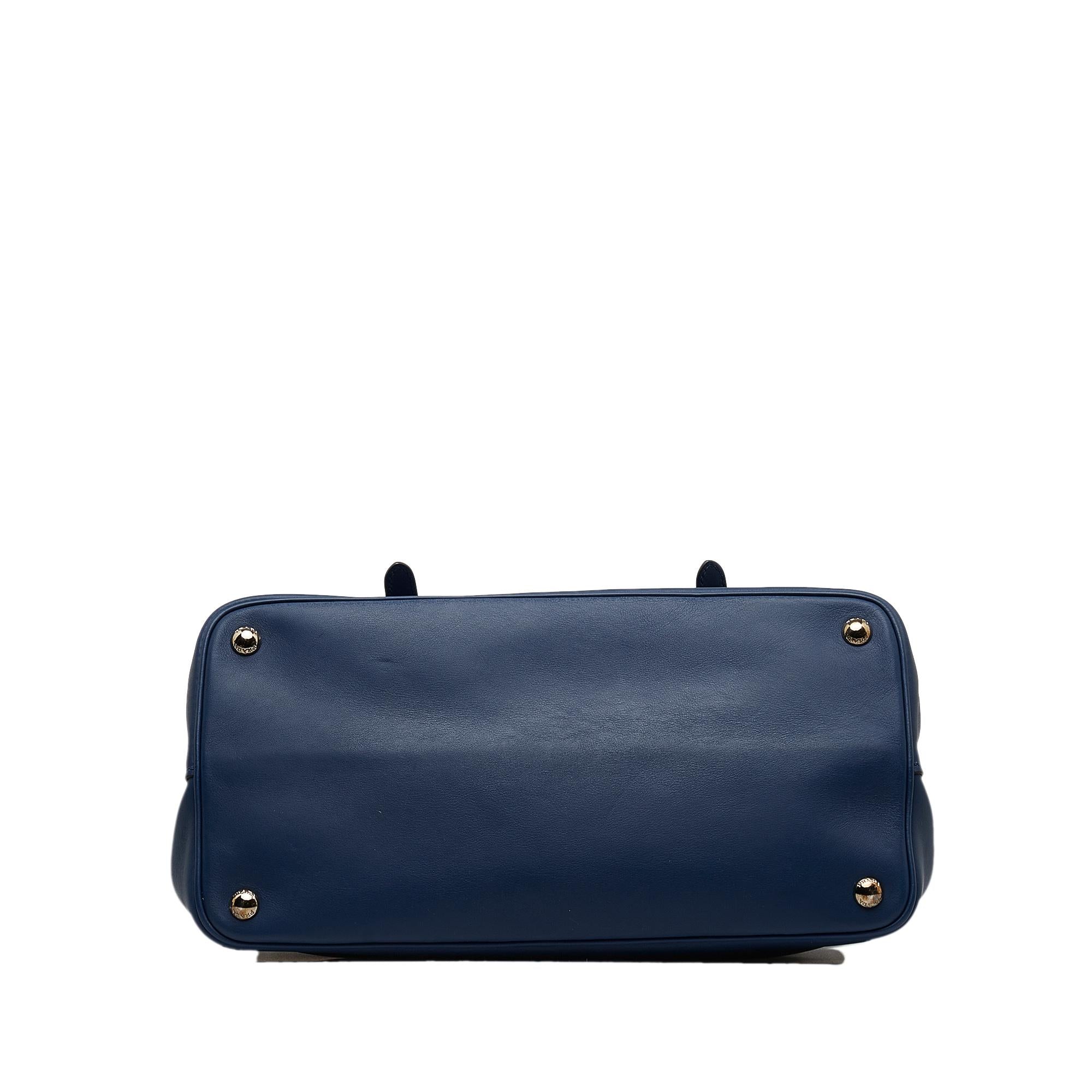 Prada Double Turnlock Leather Satchel (SHG-7LAYvo)