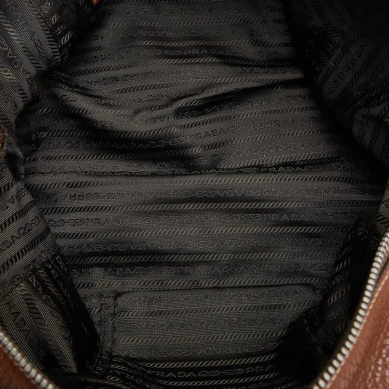 Prada top embossed logo