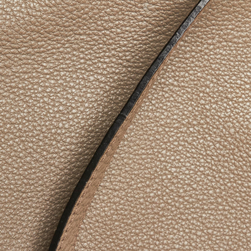 Prada Embossed Logo Leather Tote (SHGwrixDz) LuxeDH