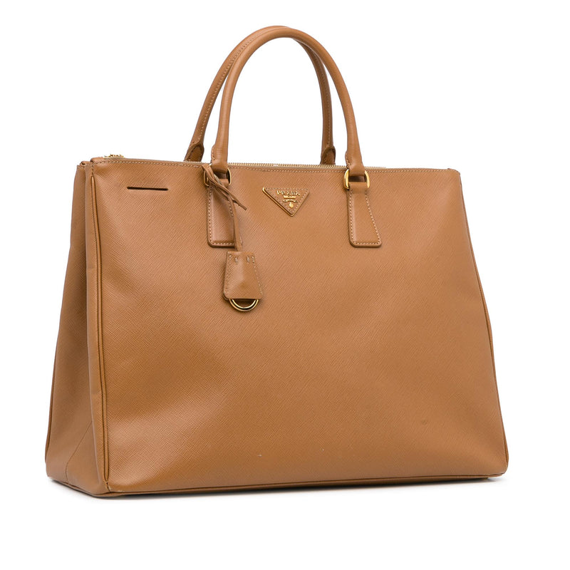 Prada Extra Large Saffiano Lux Galleria Double Zip Tote, Prada Handbags