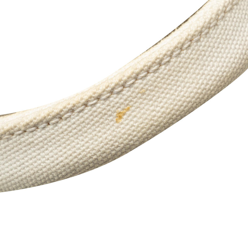 Prada Feather-Trimmed Canapa Satchel (SHG-6KzM0O)