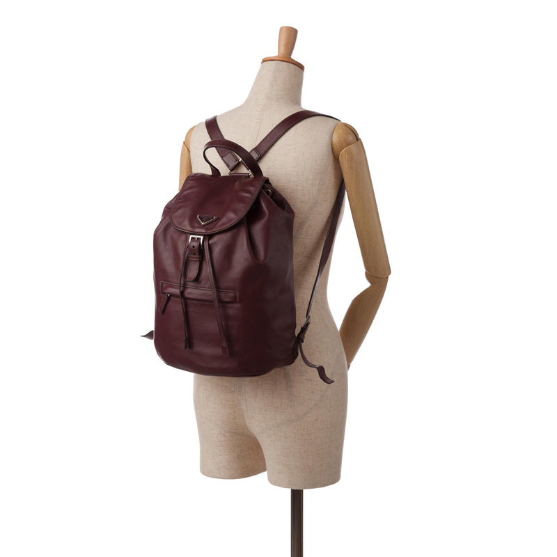 Prada Glace Calf Backpack (SHG-NOhk5H)