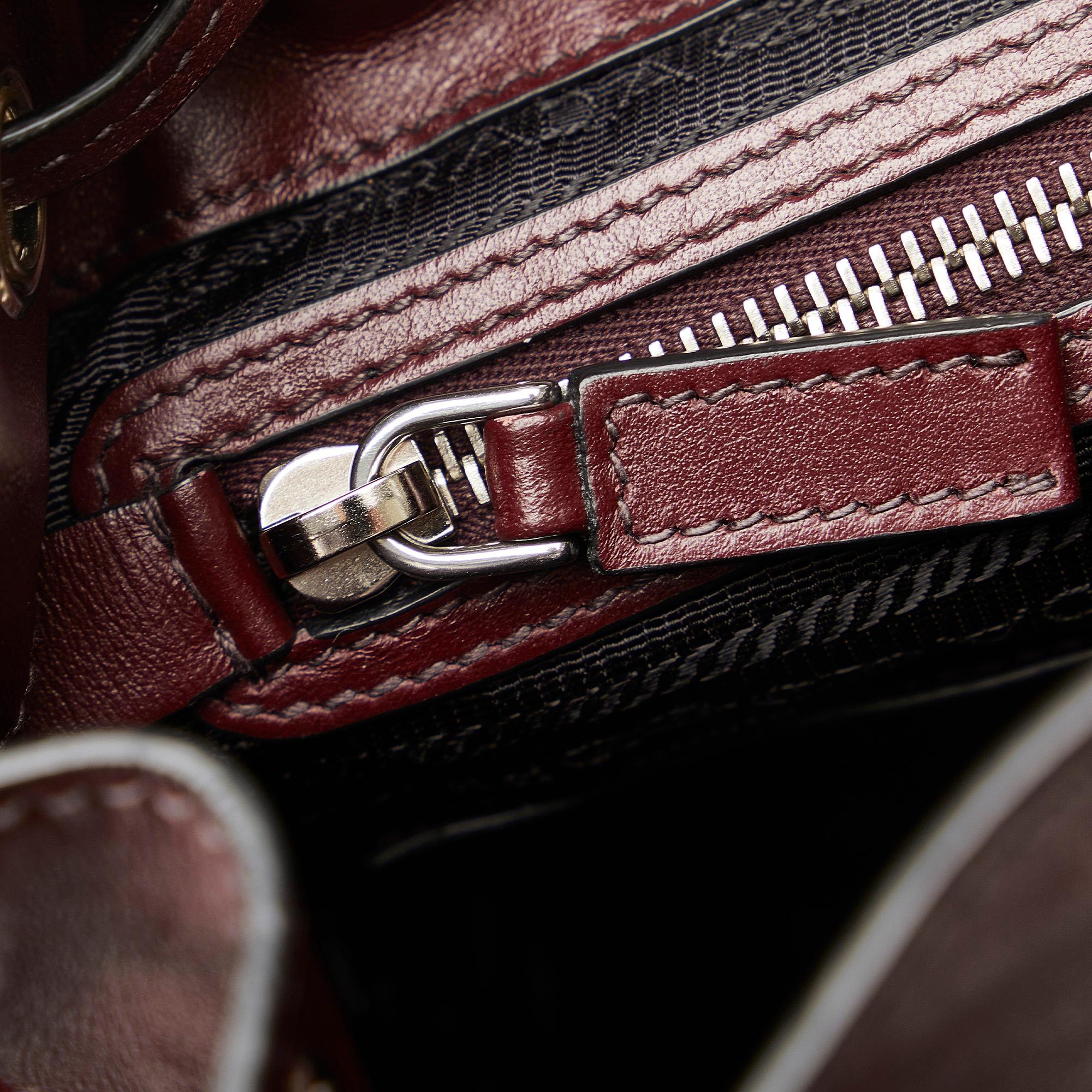 Prada Glace Calf Backpack (SHG-UmvXrX)