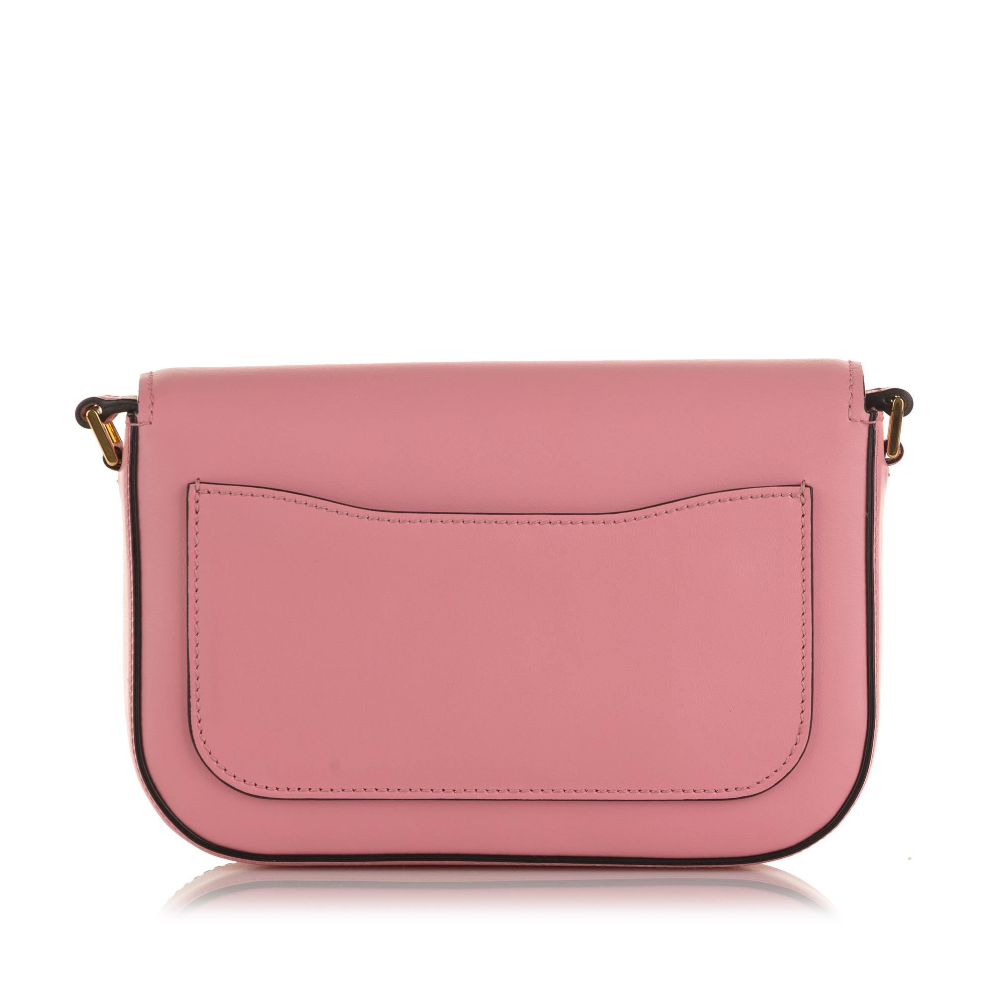 Prada Glace Calf Etiquette Crossbody