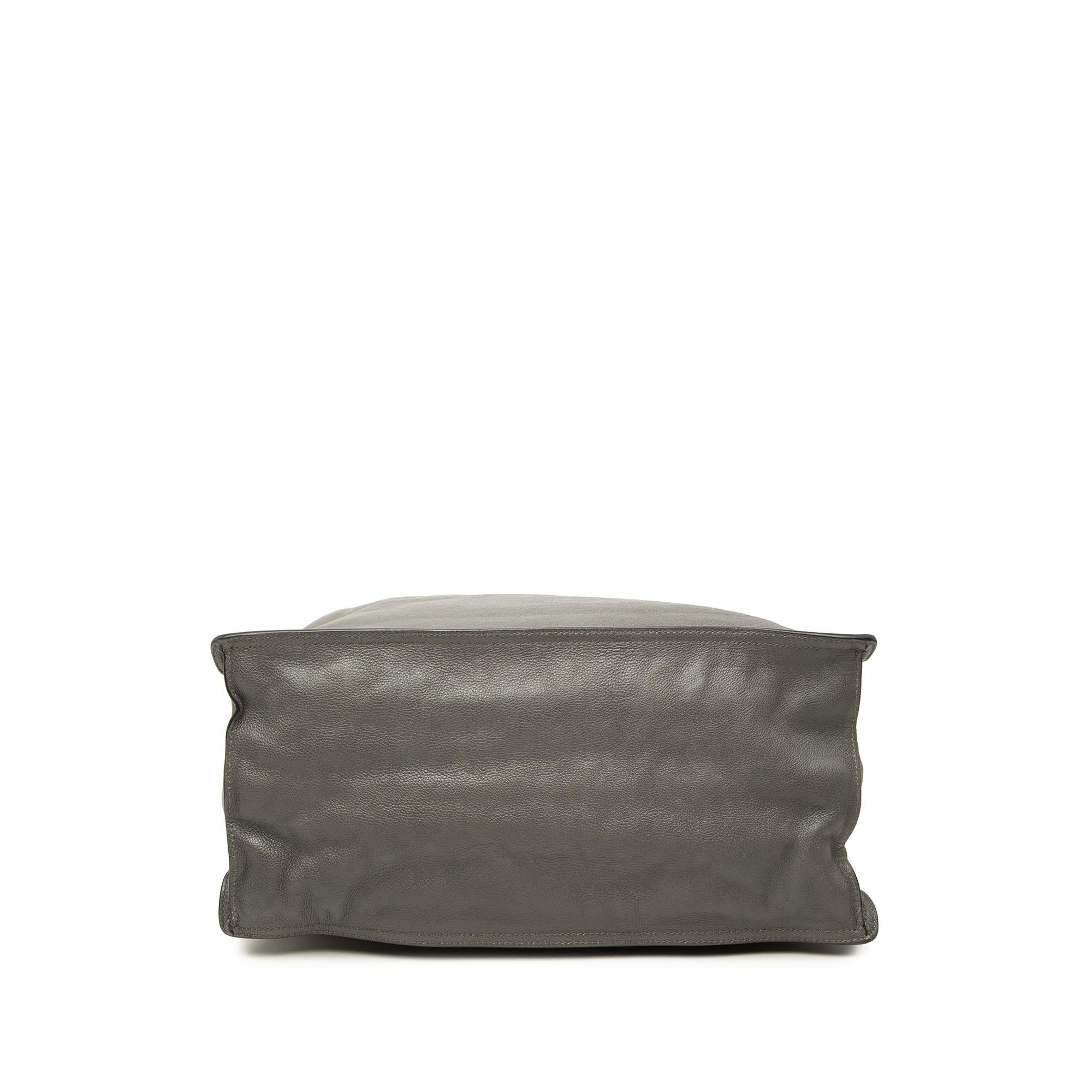 Prada Glace Calf Etiquette Tote