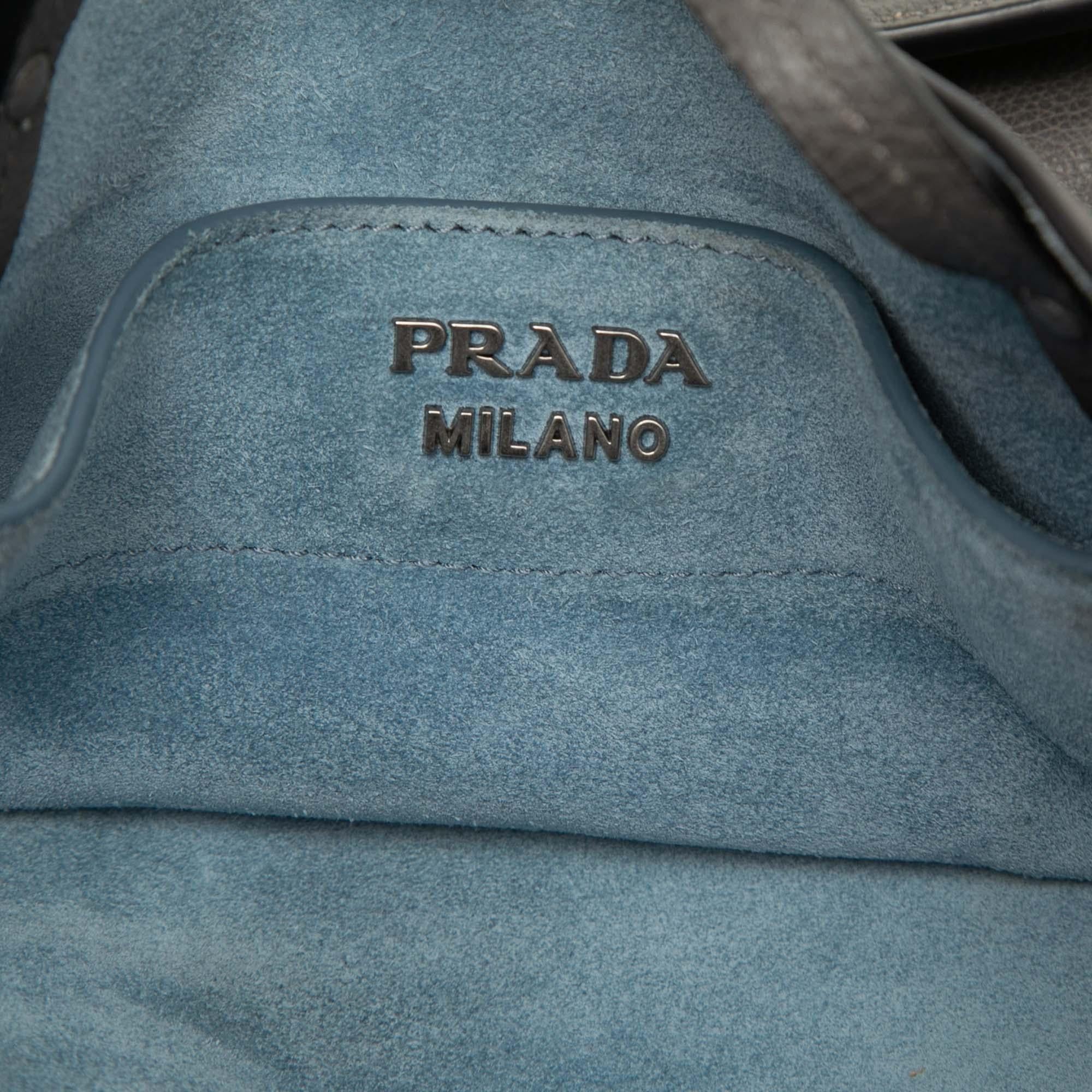 Prada Glace Calf Etiquette Tote