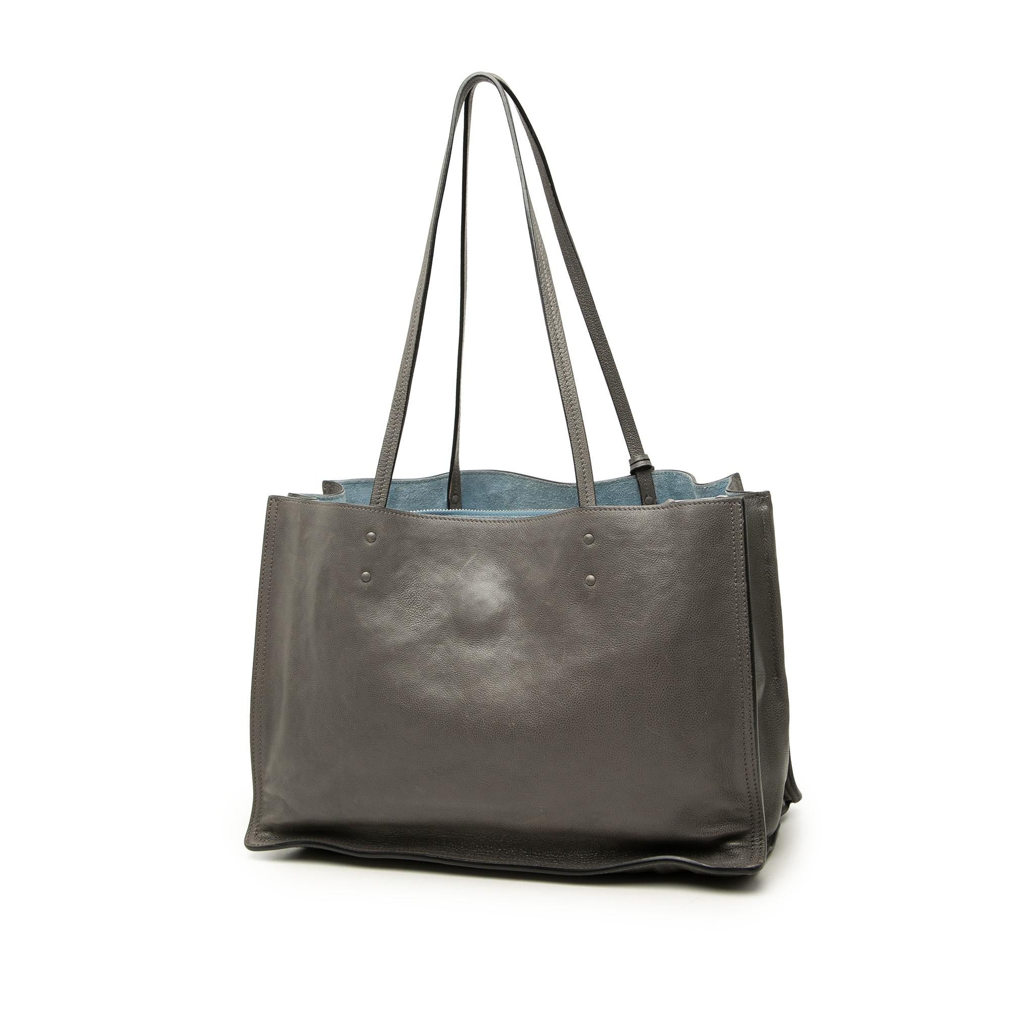 Prada Glace Calf Etiquette Tote