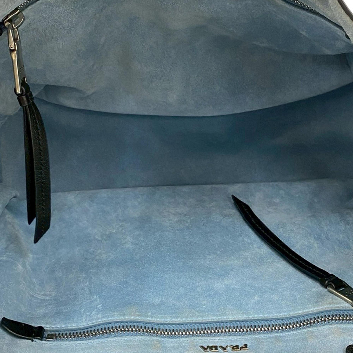 Prada Glace Calf Etiquette Tote