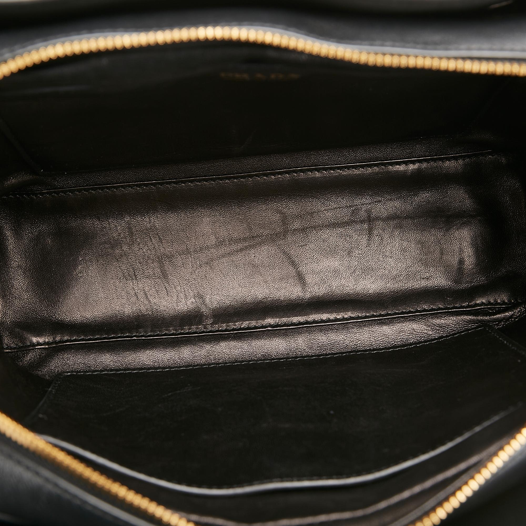 Prada Glace Calf Satchel (SHG-I9vS9B)