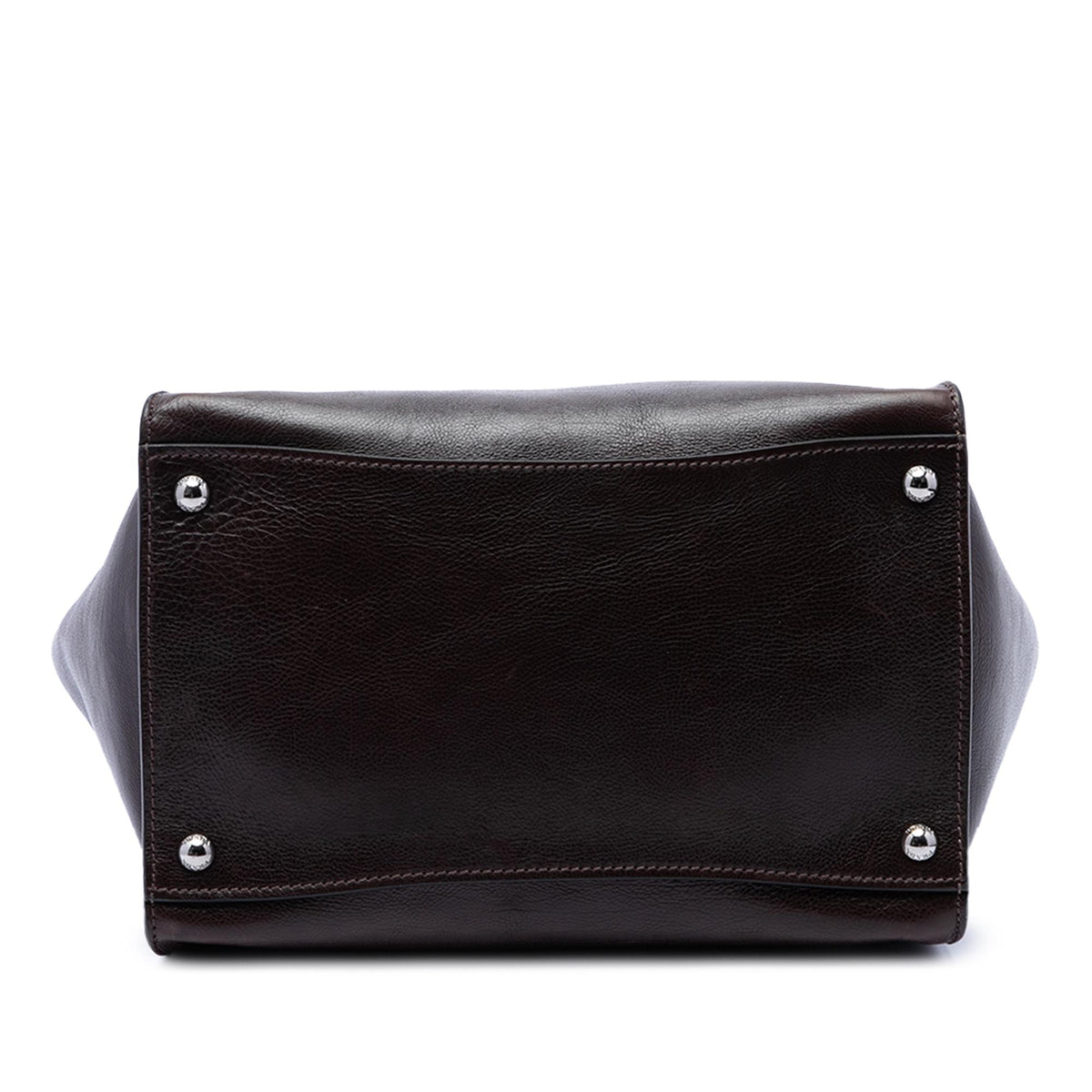 Prada Glace Calf Twin Pocket Double Handle Satchel