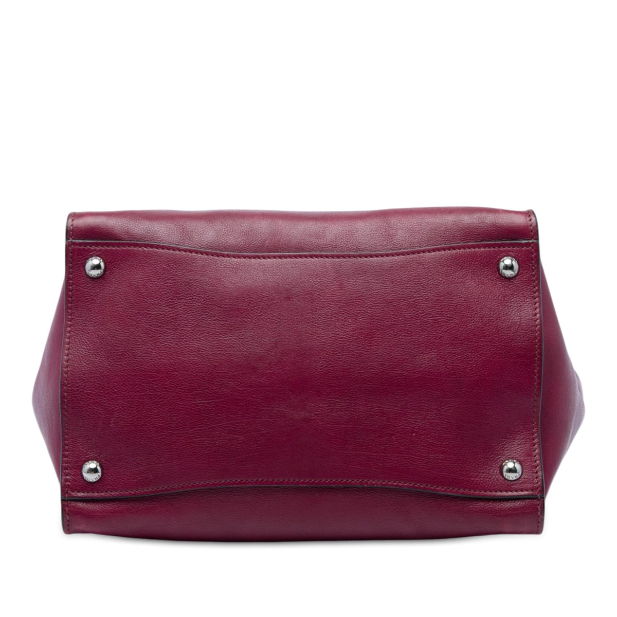 Prada Glace Calf Twin Pocket Double Handle Satchel