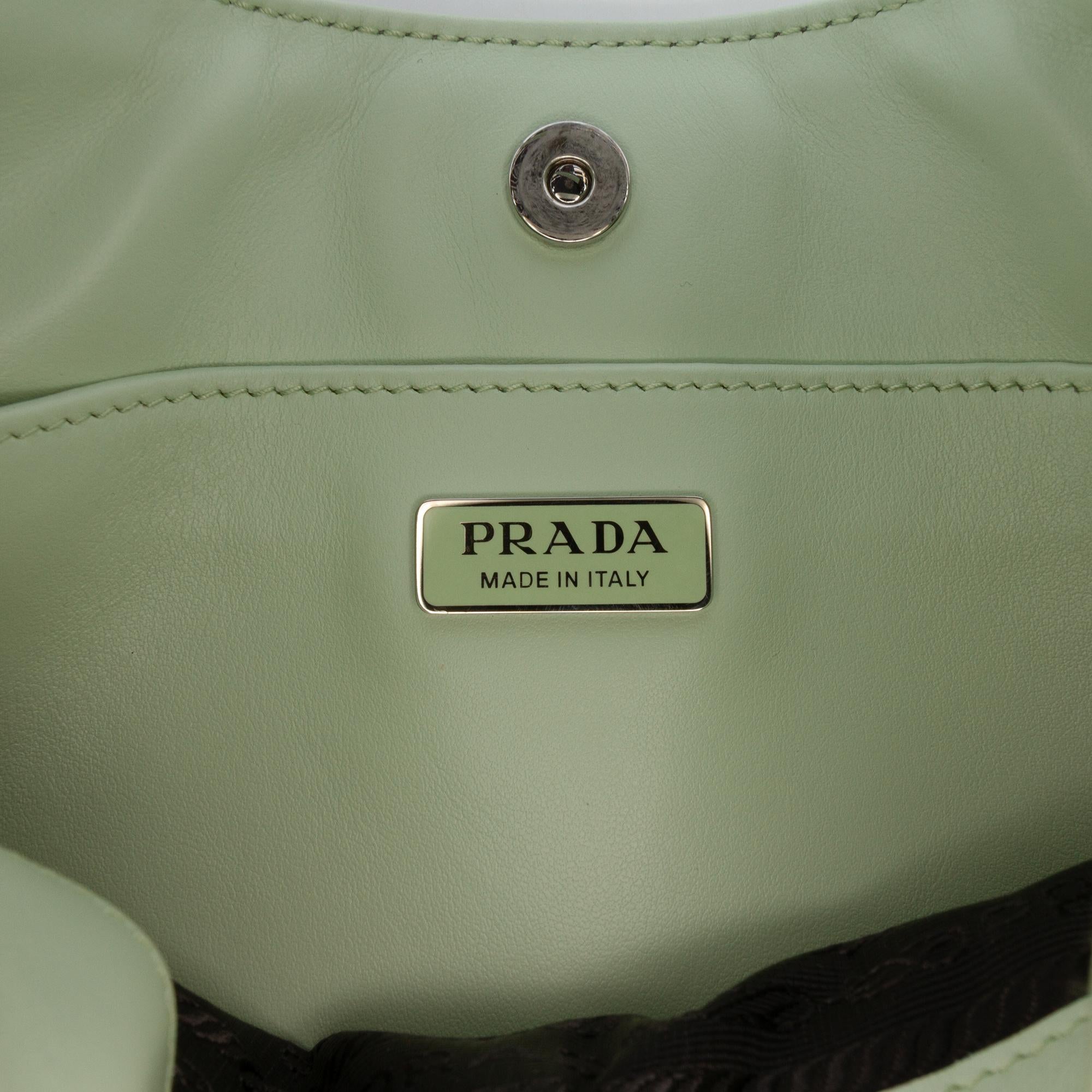 Prada Gradient Spazzolato Cleo Shoulder Bag