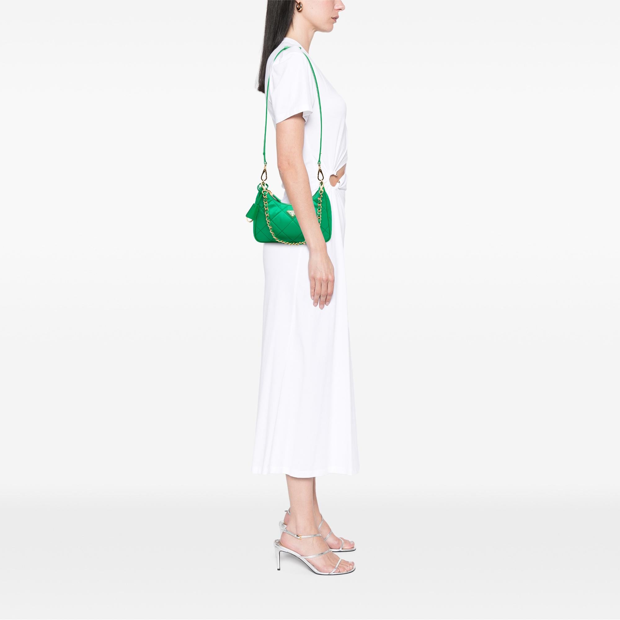 Prada Impuntu Re Nylon Re Edition 1995 Chaine Satchel