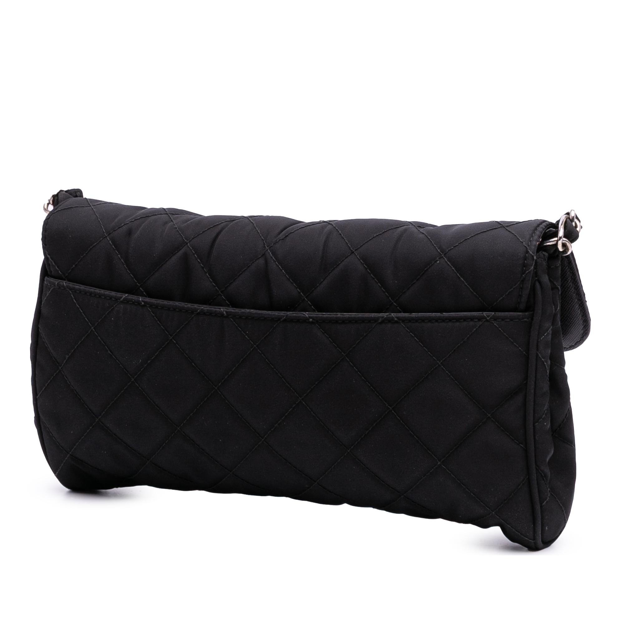 Prada Impuntu Tessuto Chain Crossbody