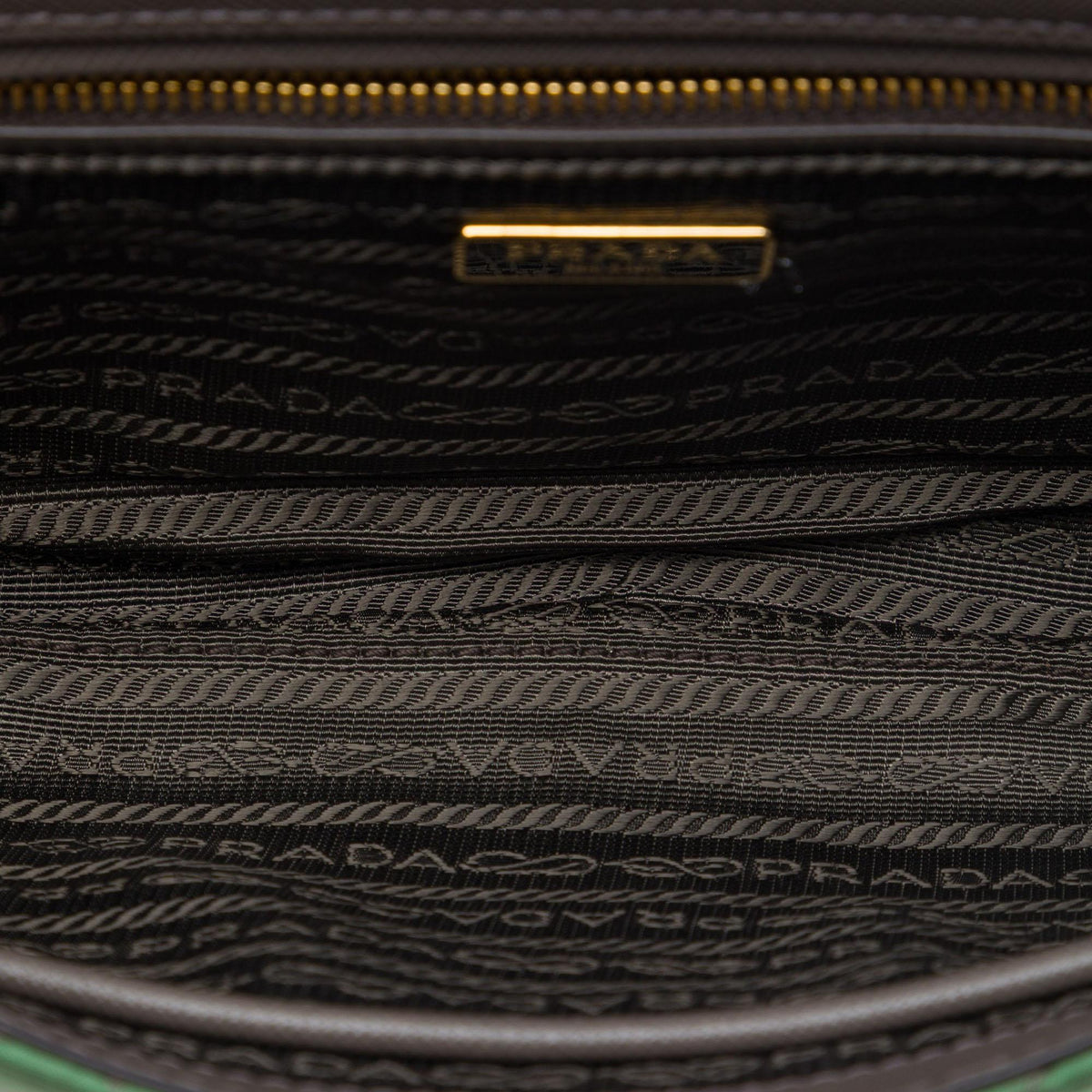 Prada Impuntu Tessuto Chain Crossbody