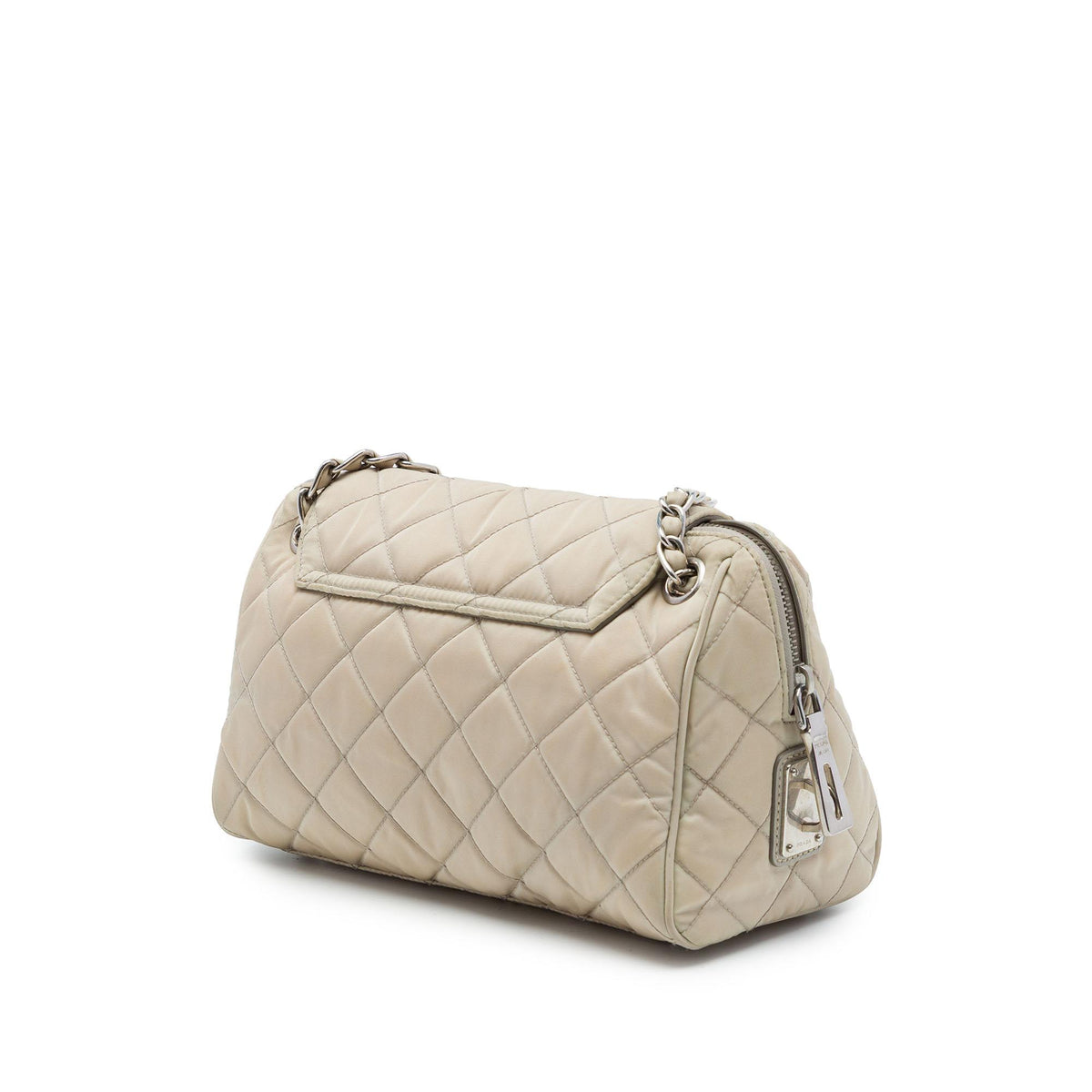 Prada Impuntu Tessuto Chain Flap Crossbody