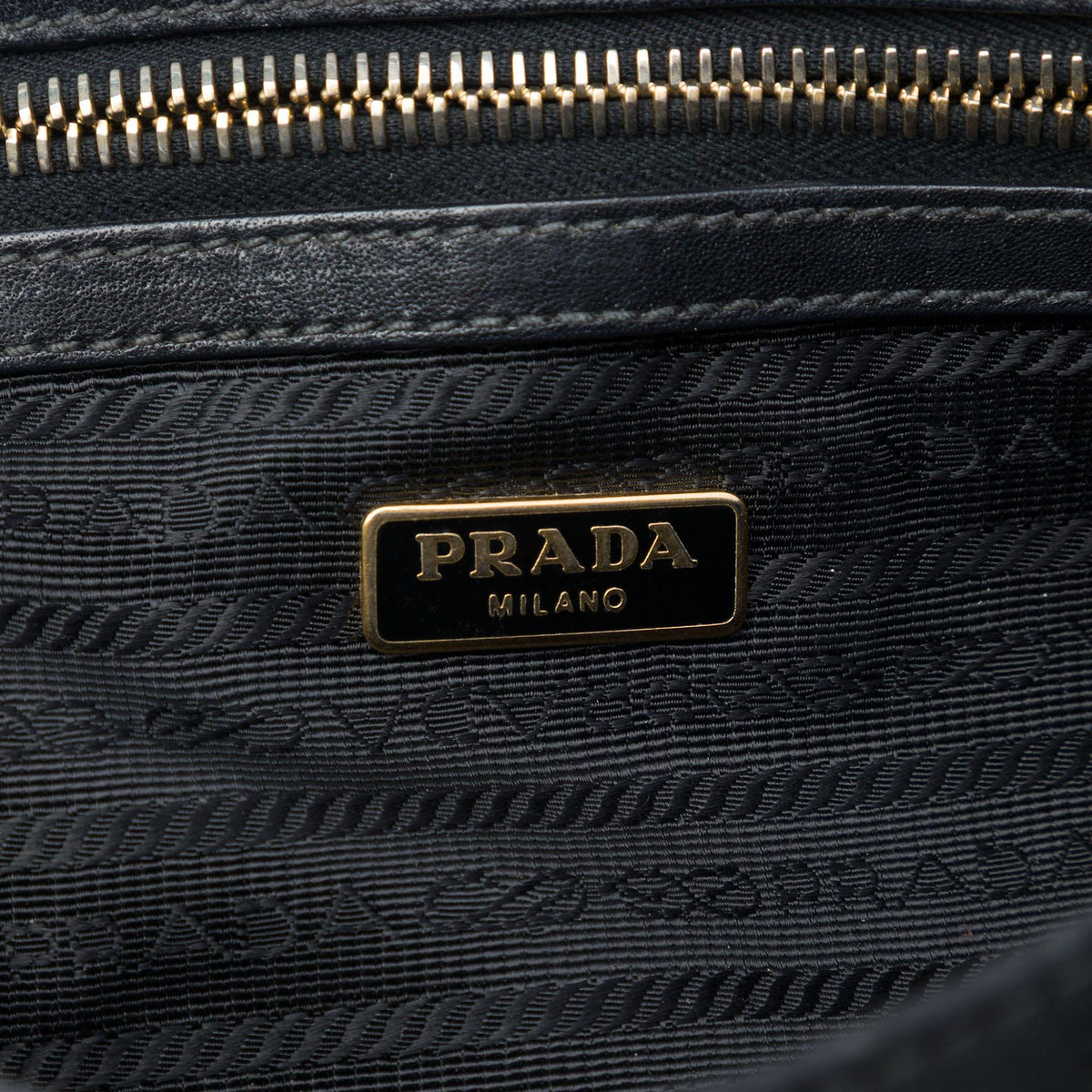 Prada Impuntu Tessuto Chain Flap Shoulder Bag