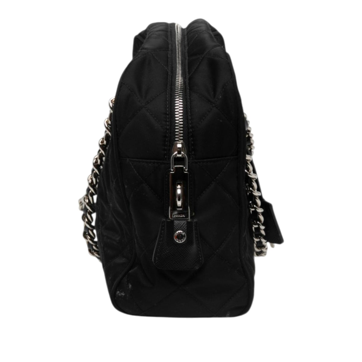 Prada Impuntu Tessuto Chain Shoulder Bag