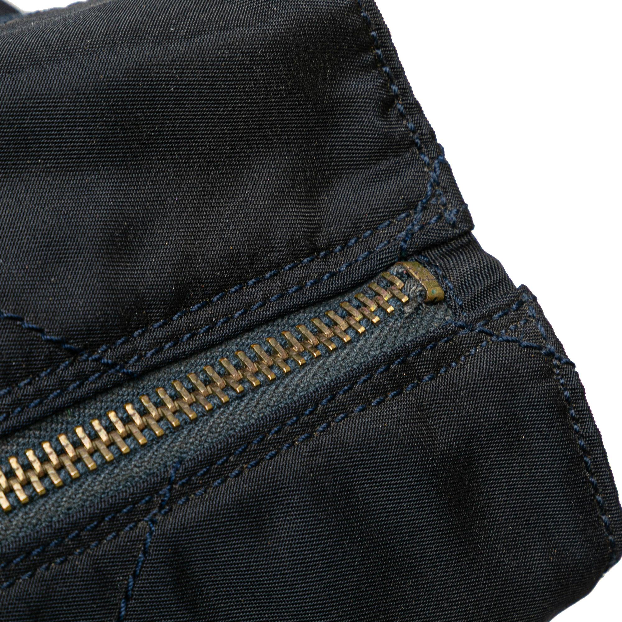 Prada Impuntu Tessuto Chain Tote