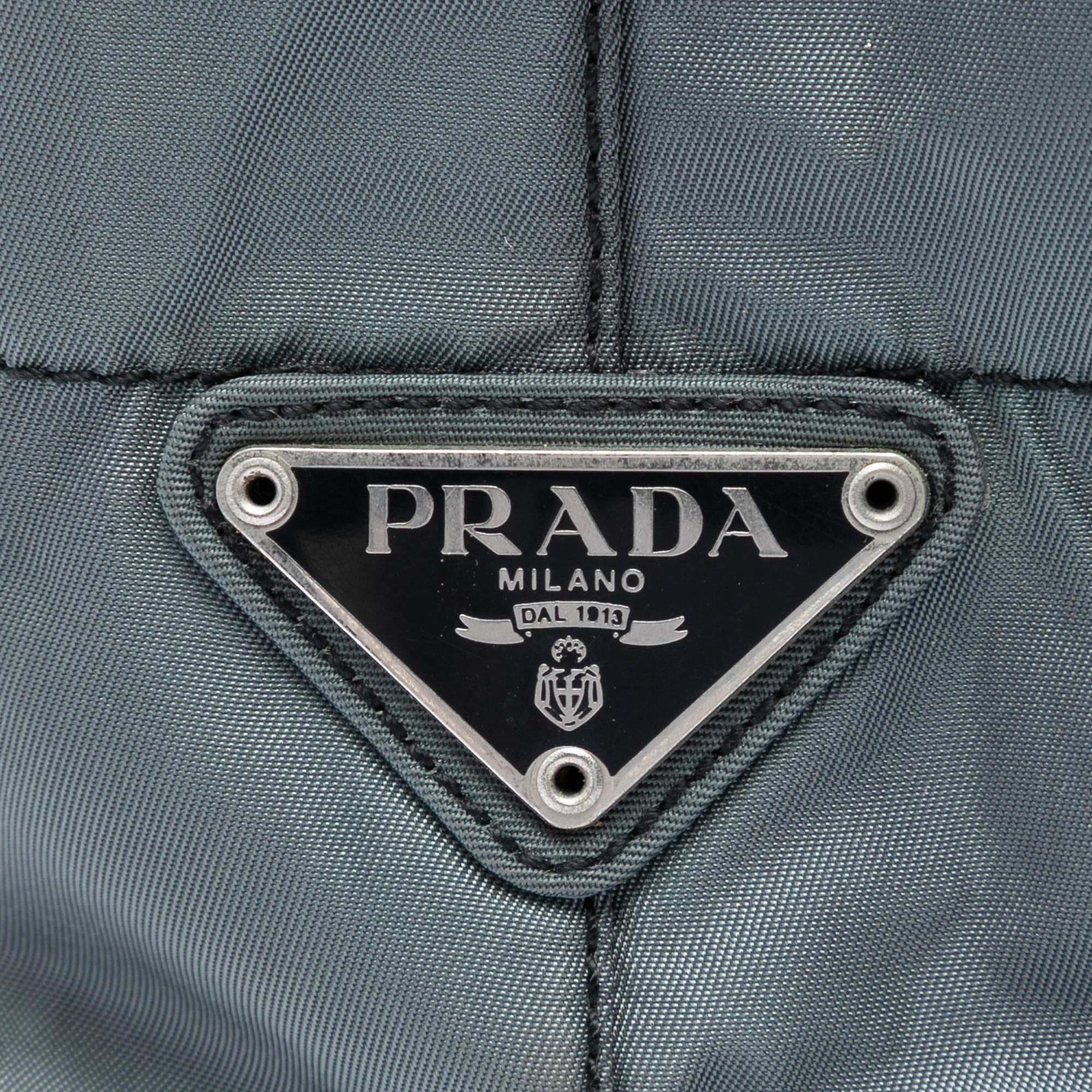 Prada Impuntu Tessuto Chain Tote