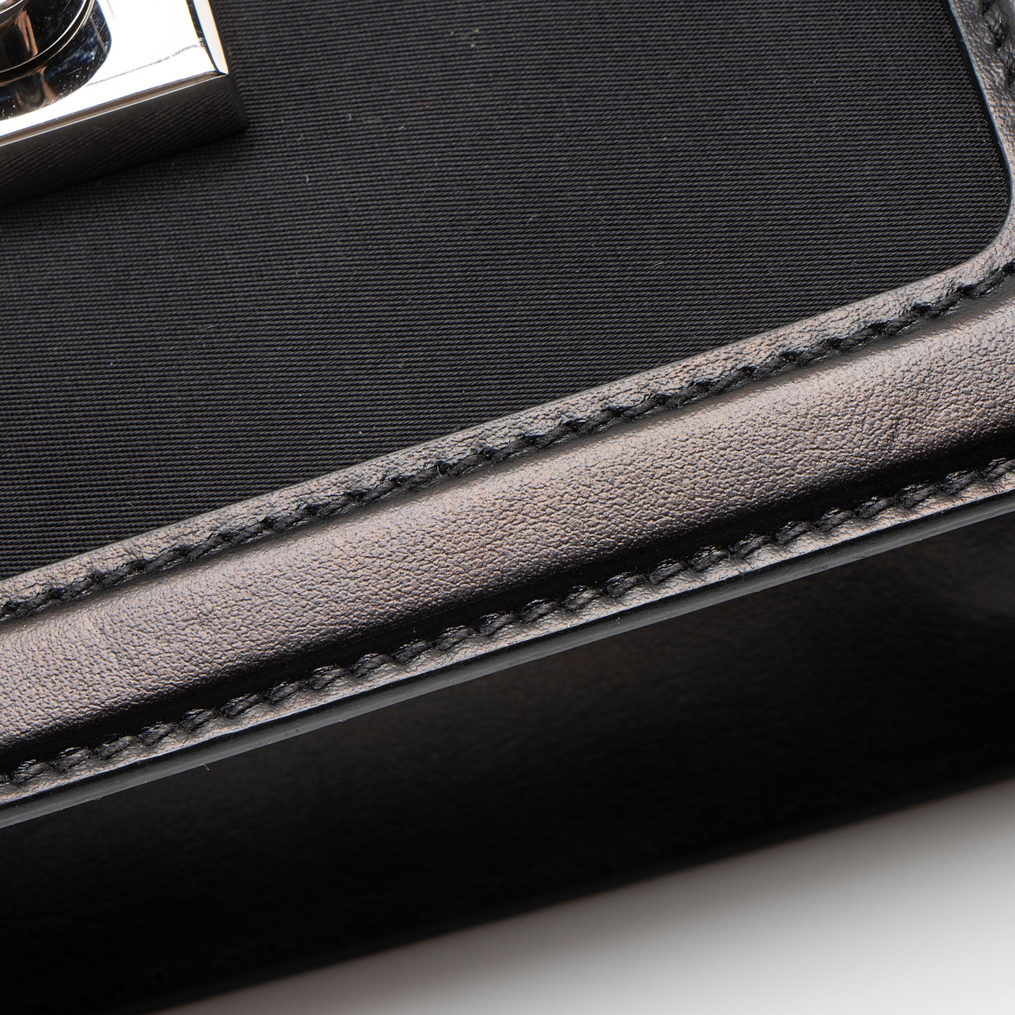 Prada Jacquard Logo Flap Lock Crossbody