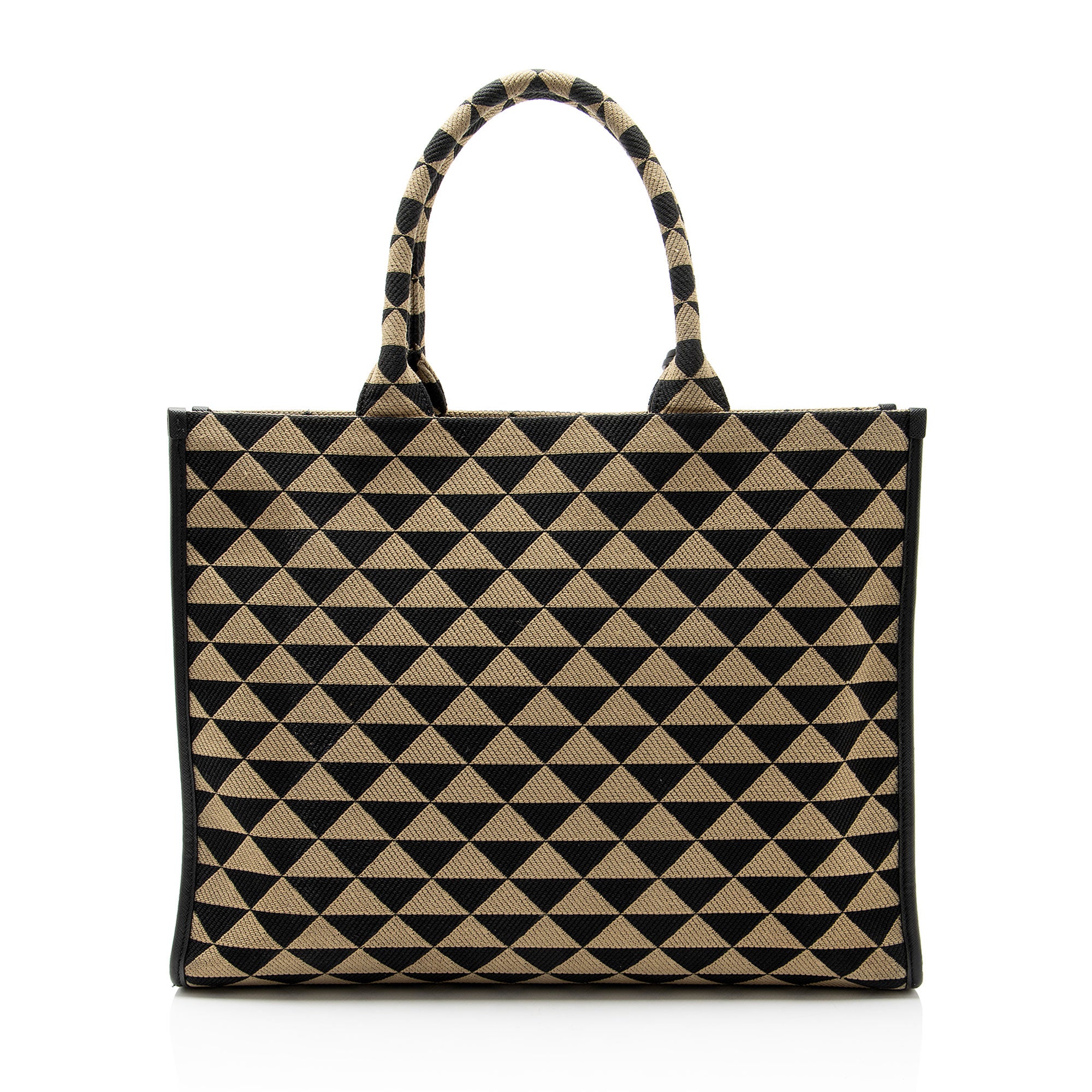 Prada Jacquard Symbole Large Tote