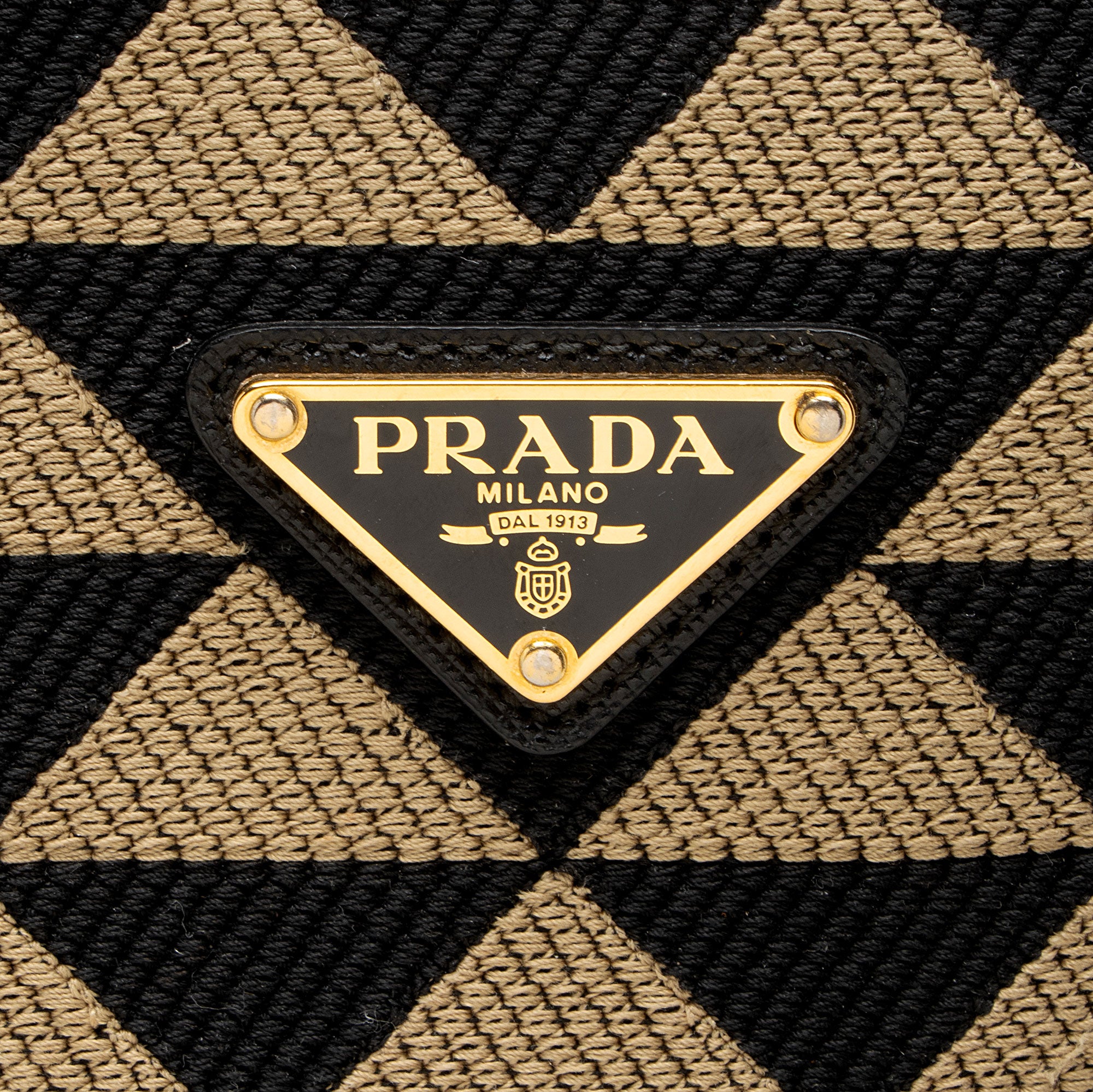 Prada Jacquard Symbole Large Tote