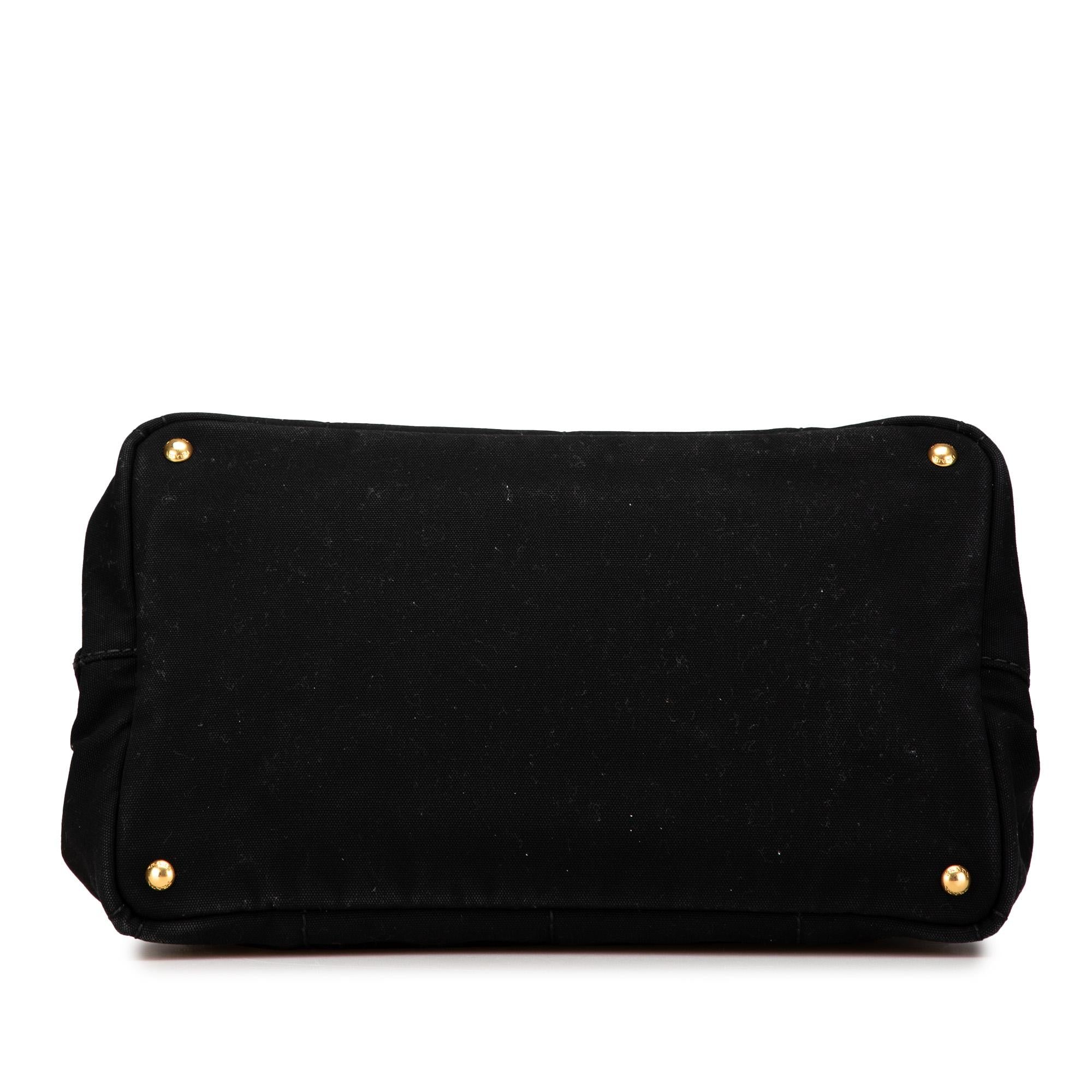 Prada Large Canvas Canapa Logo Satchel (SHG-00k7Ht)