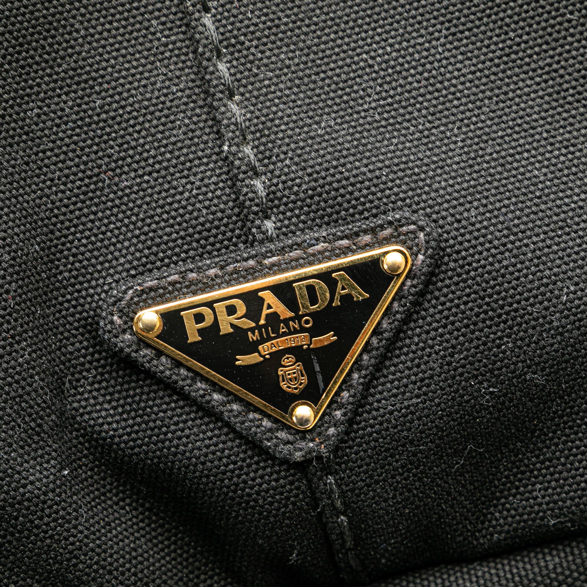 Prada Large Canvas Canapa Logo Satchel (SHG-00k7Ht)