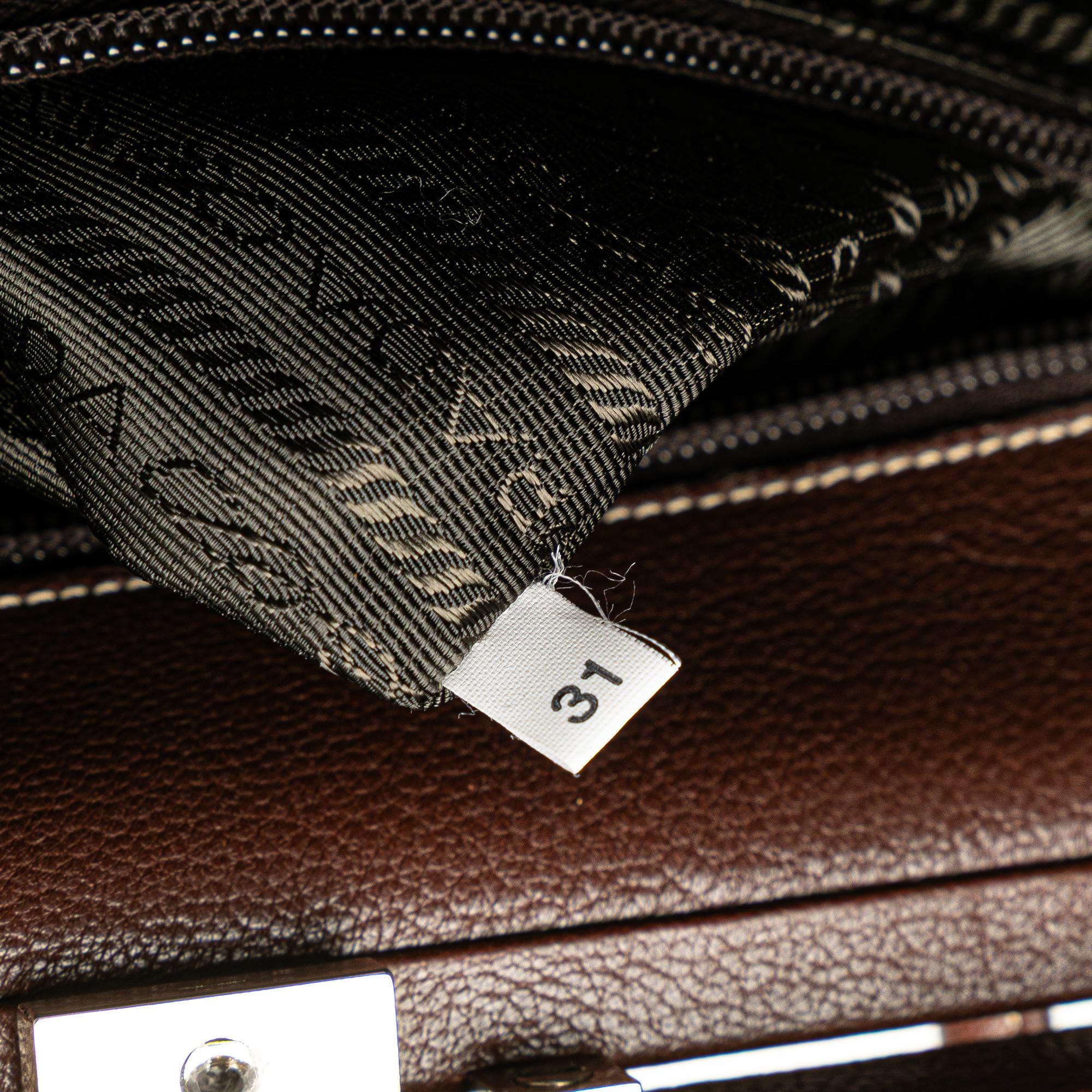 Prada Large Goatskin Frame Bag