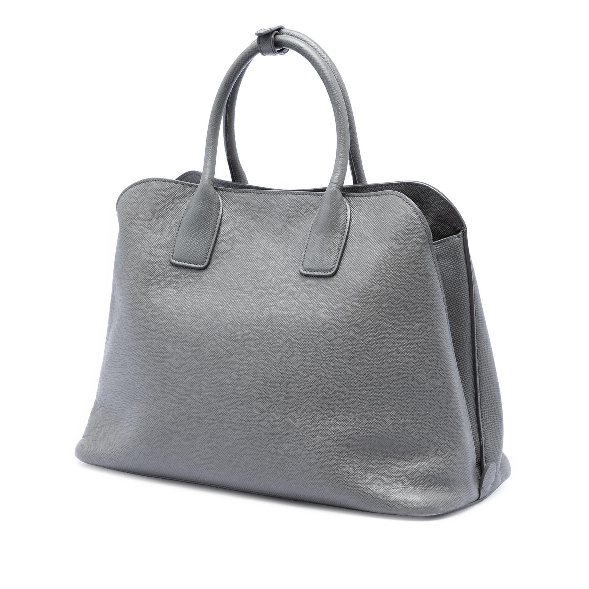 Prada Large Saffiano Cuir Dome Bag