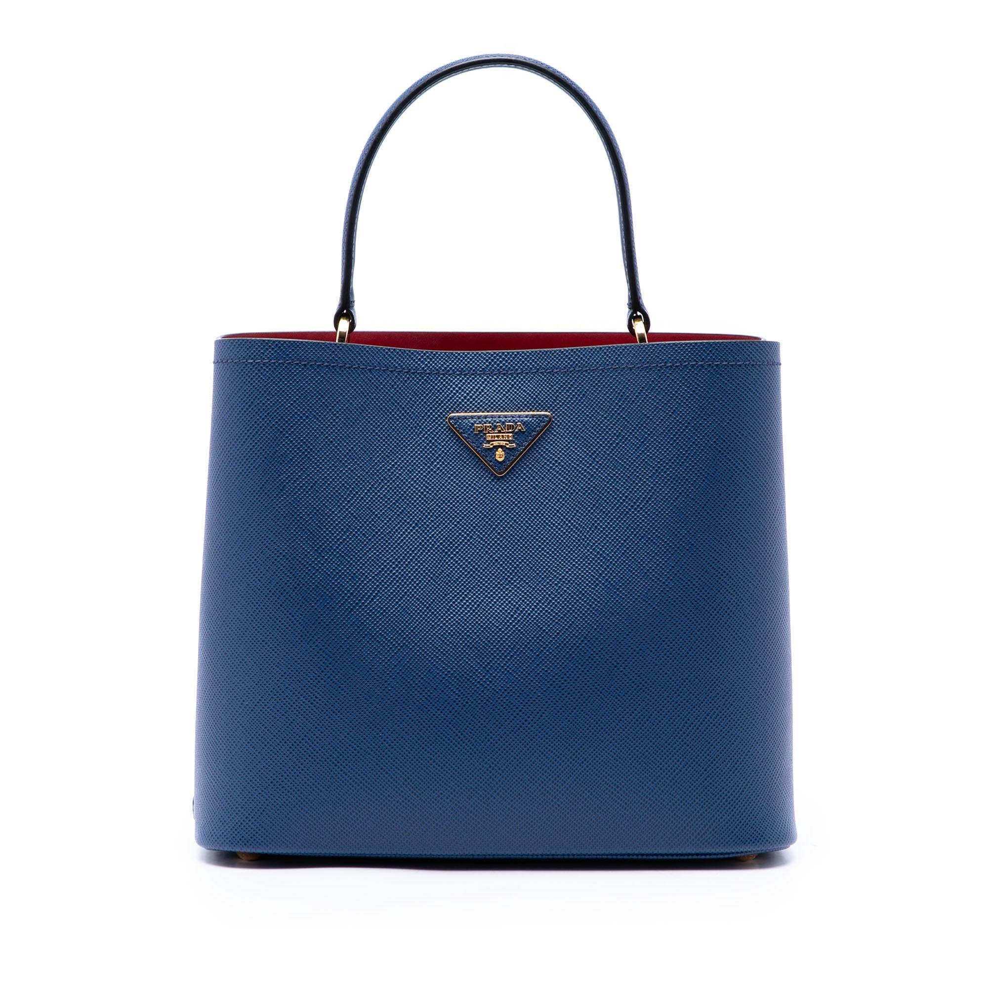 Prada Large Saffiano Cuir Panier Satchel