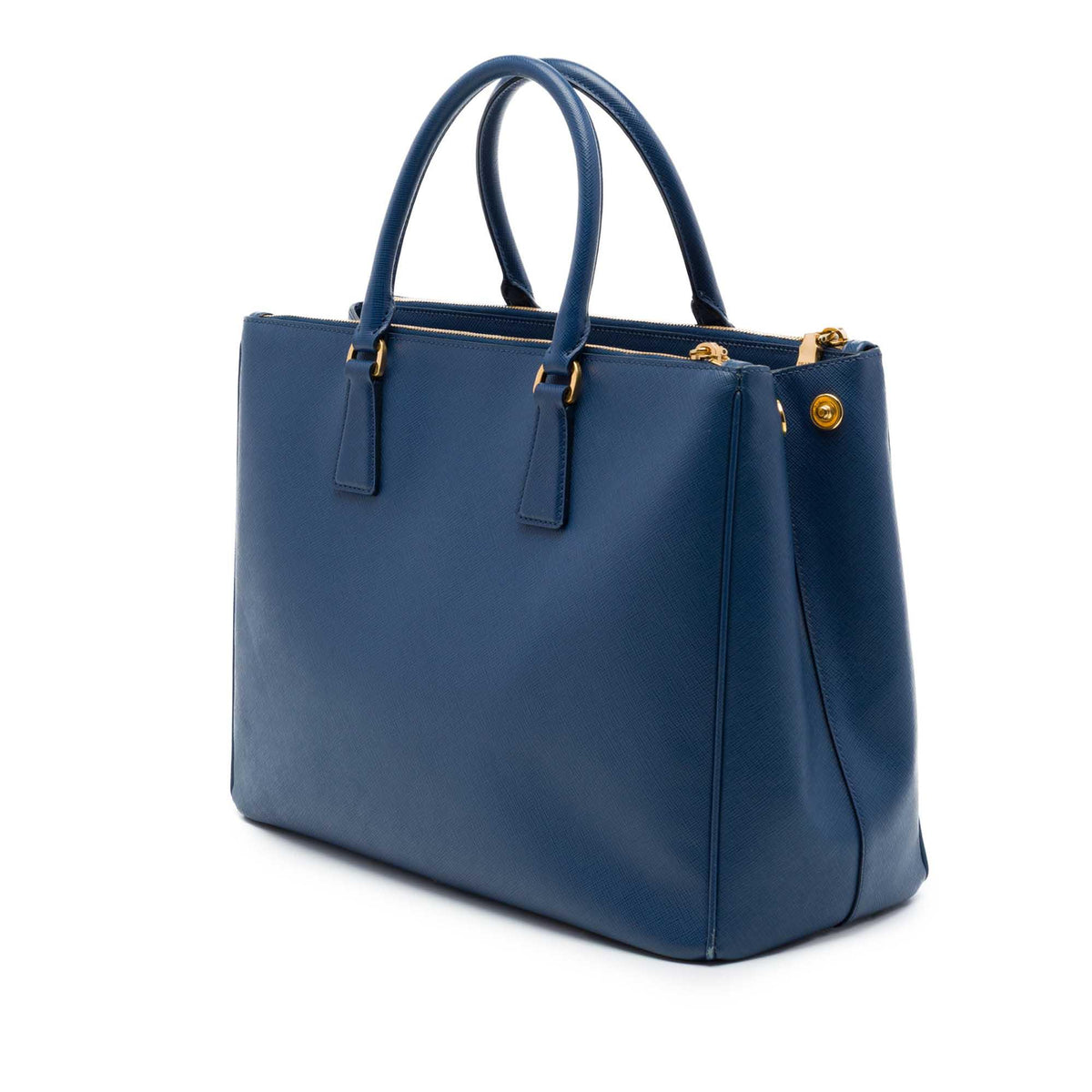 Prada Large Saffiano Lux Galleria Double Zip Tote