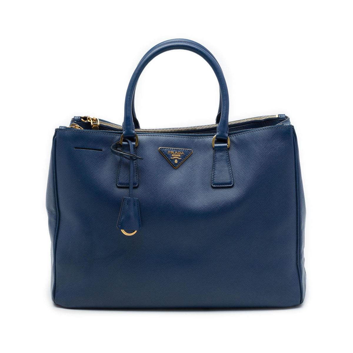 Prada Large Saffiano Lux Galleria Double Zip Tote