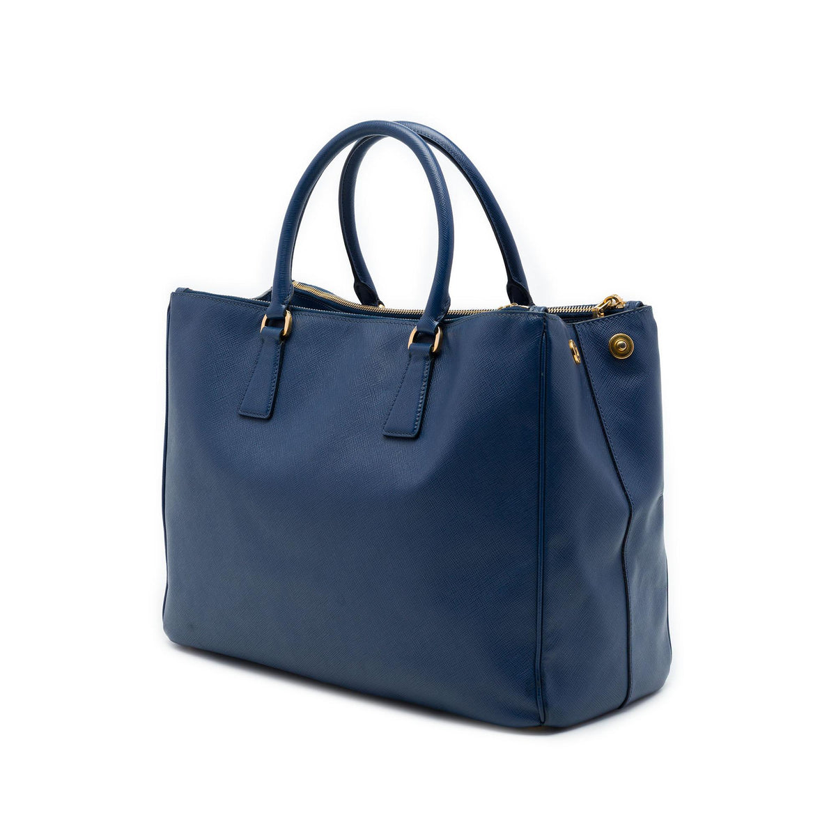 Prada Large Saffiano Lux Galleria Double Zip Tote