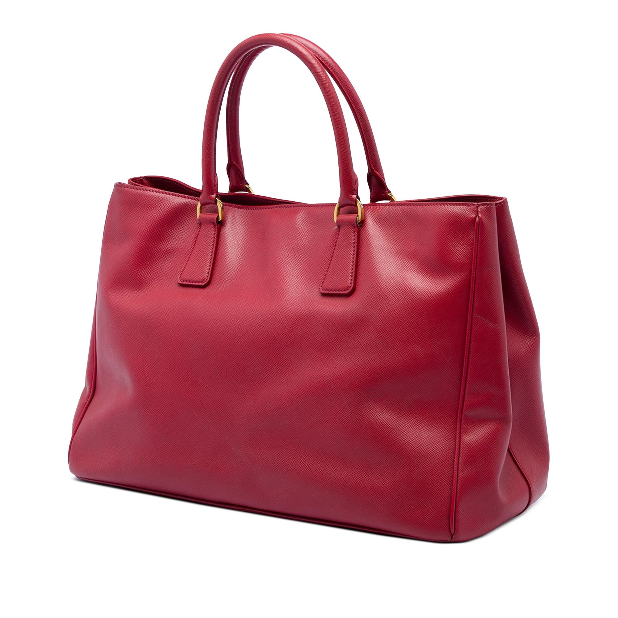 Prada Large Saffiano Lux Galleria Satchel