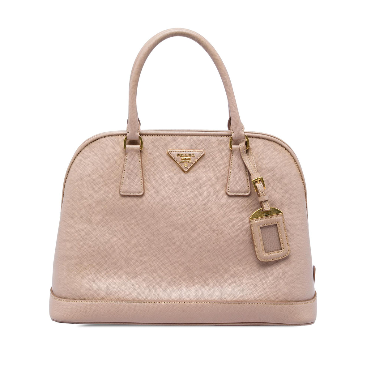 Prada Large Saffiano Lux Open Promenade Satchel