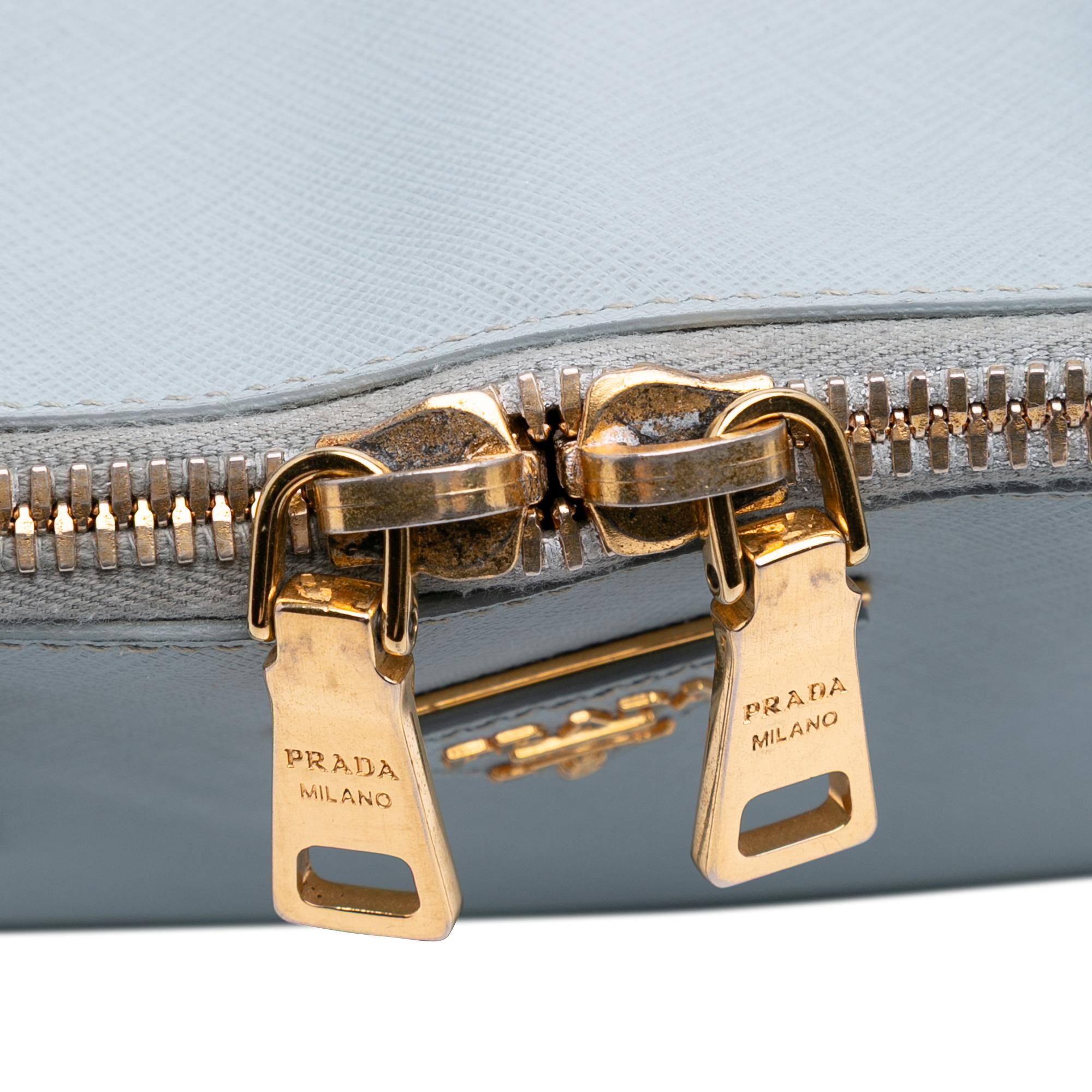 Prada Large Saffiano Lux Promenade Satchel
