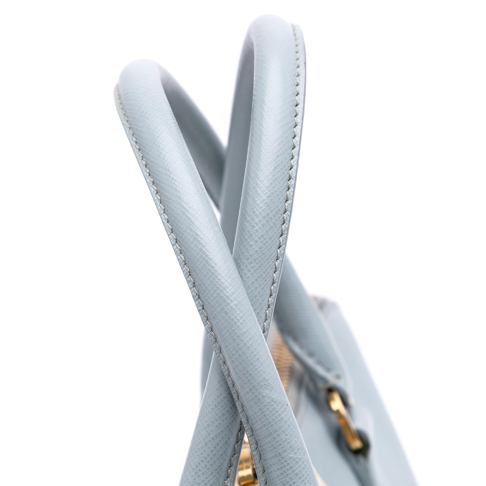 Prada Large Saffiano Lux Promenade Satchel