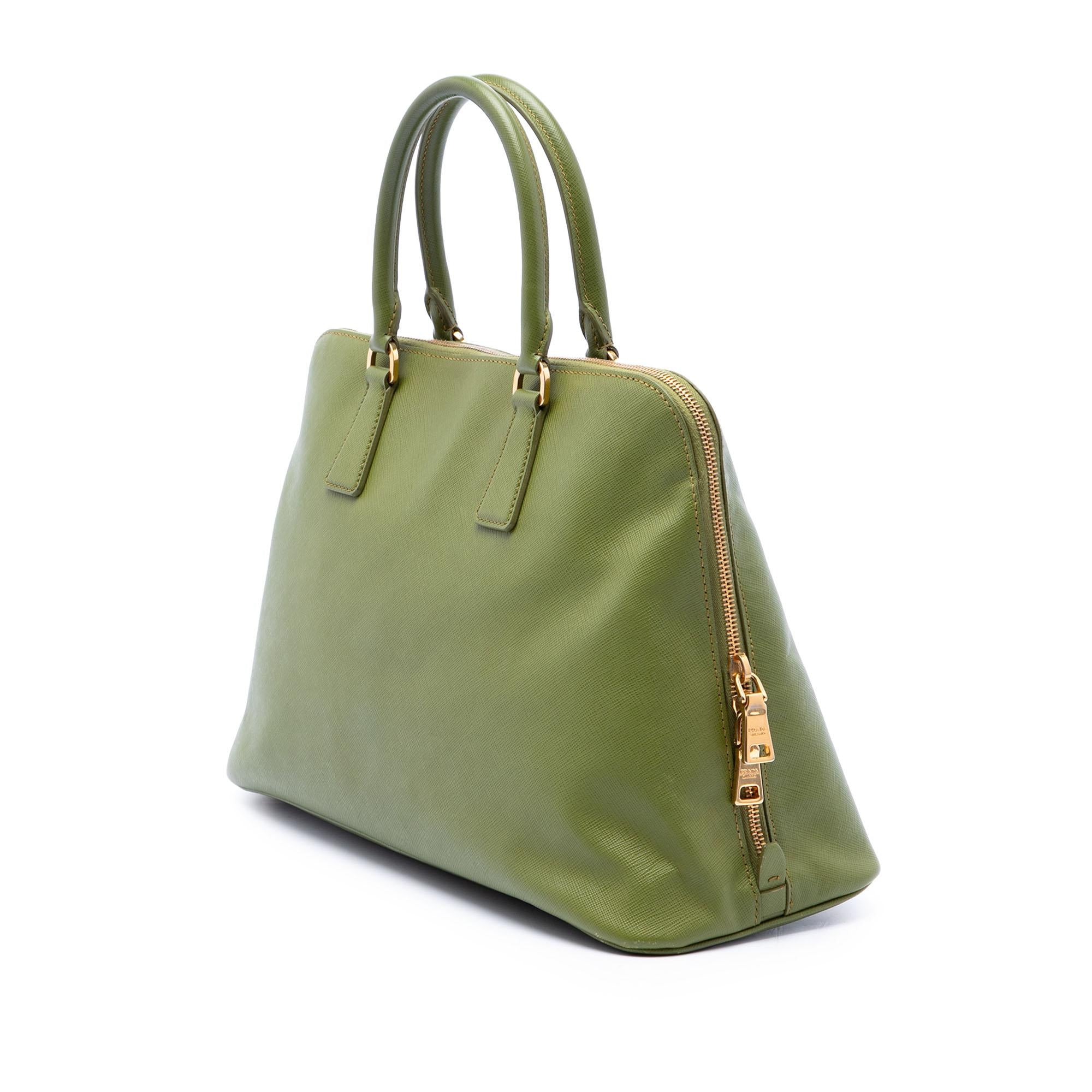 Prada Large Saffiano Lux Promenade Satchel