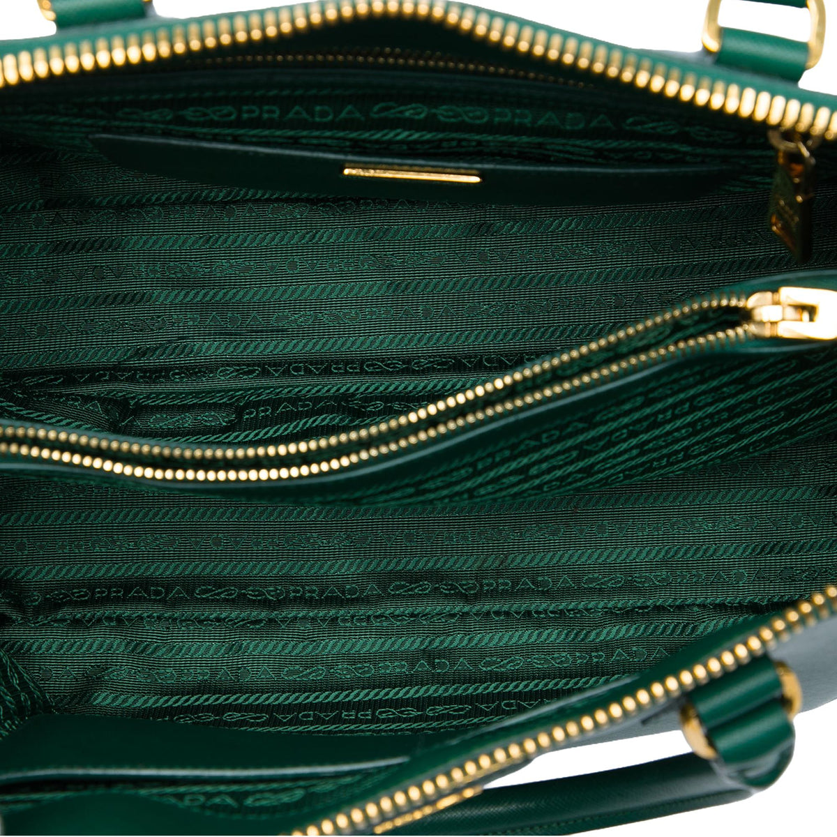 Prada Large Saffiano Lux Promenade Satchel