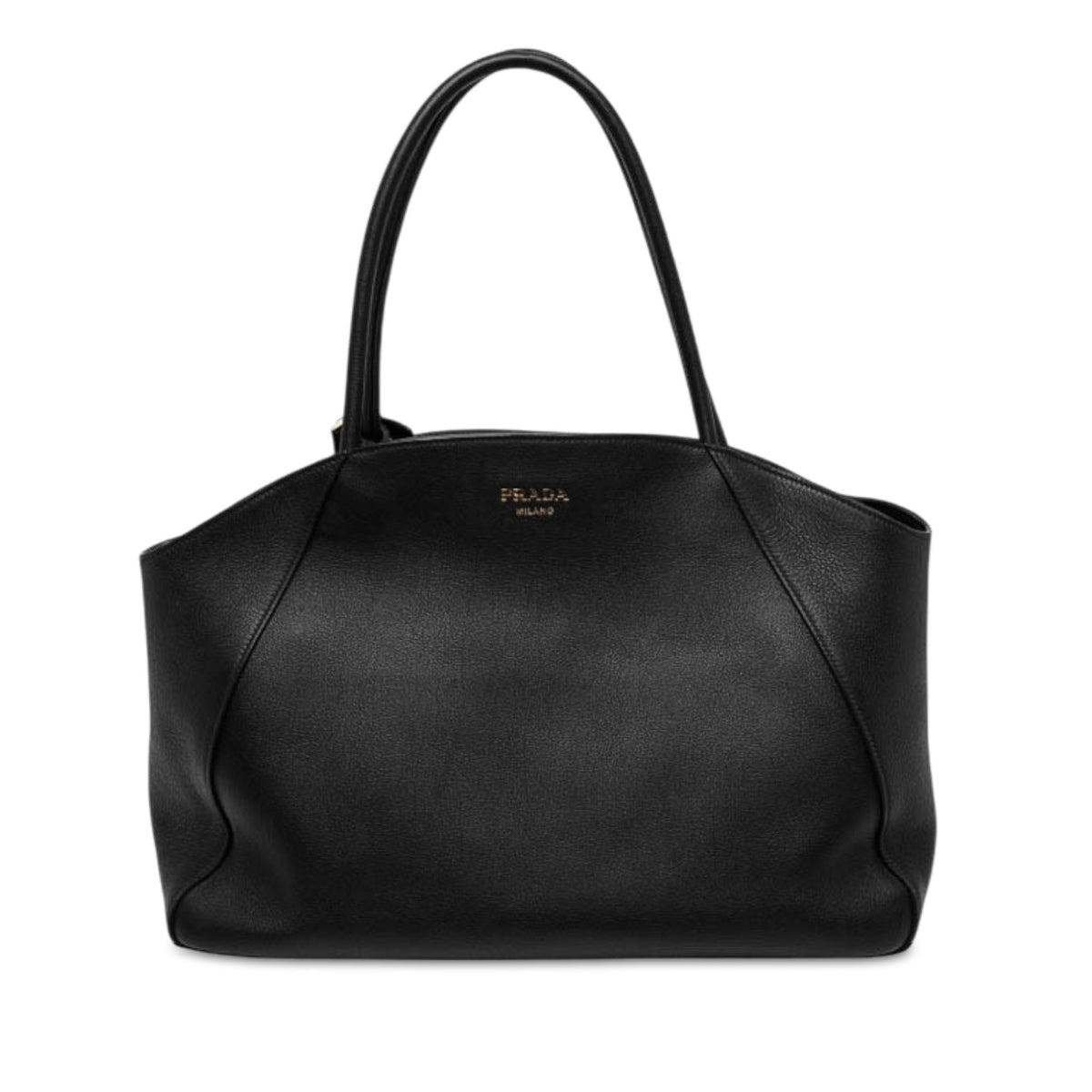 Prada Large Soft Grain Leather Tote