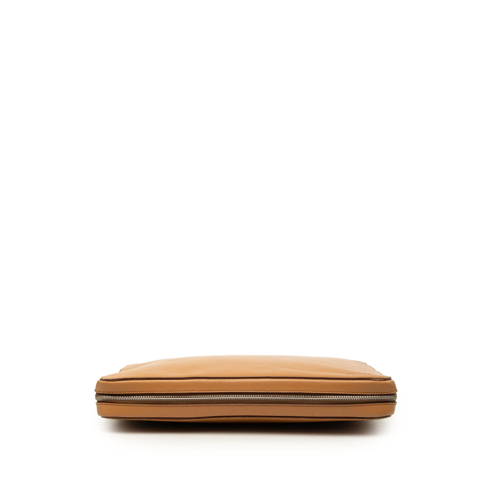 Prada Leather Business Bag