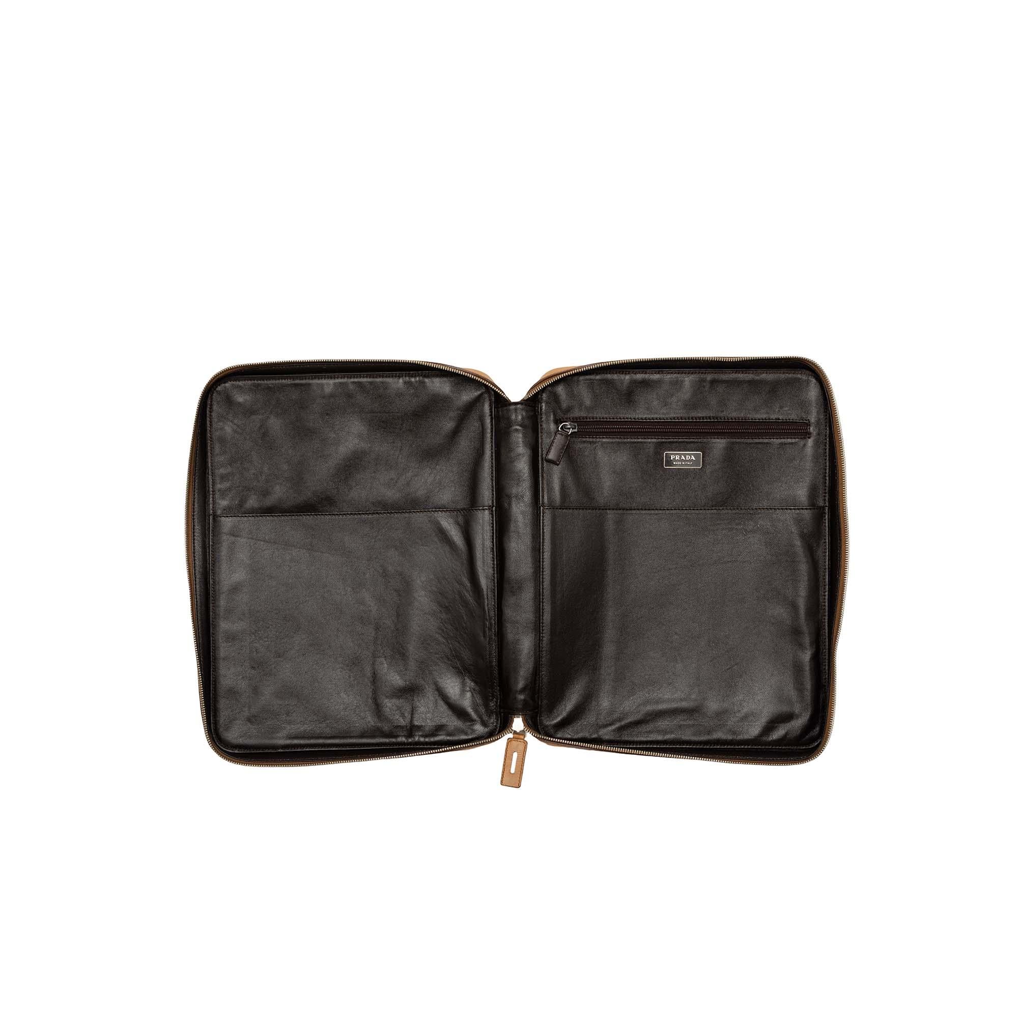 Prada Leather Business Bag