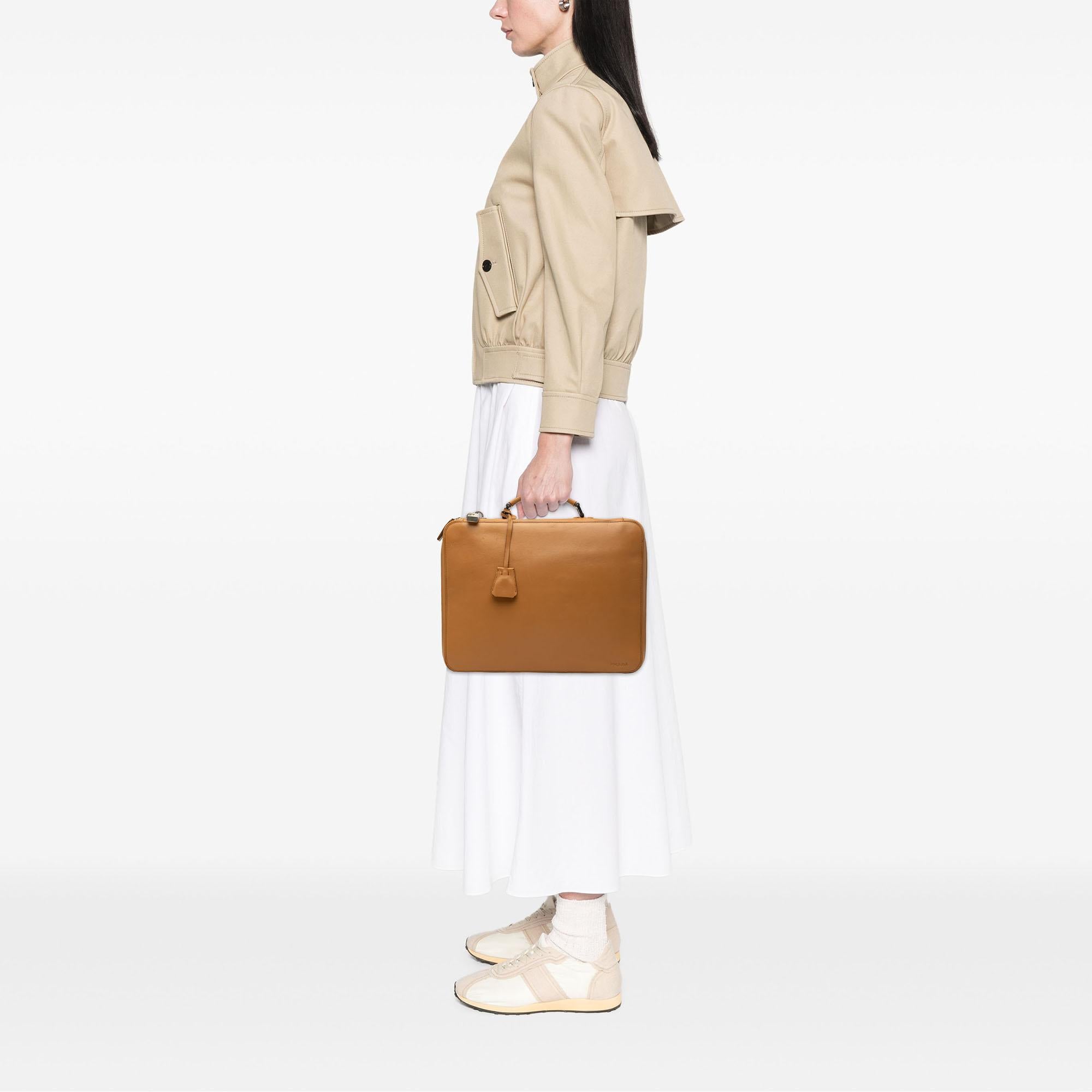 Prada Leather Business Bag