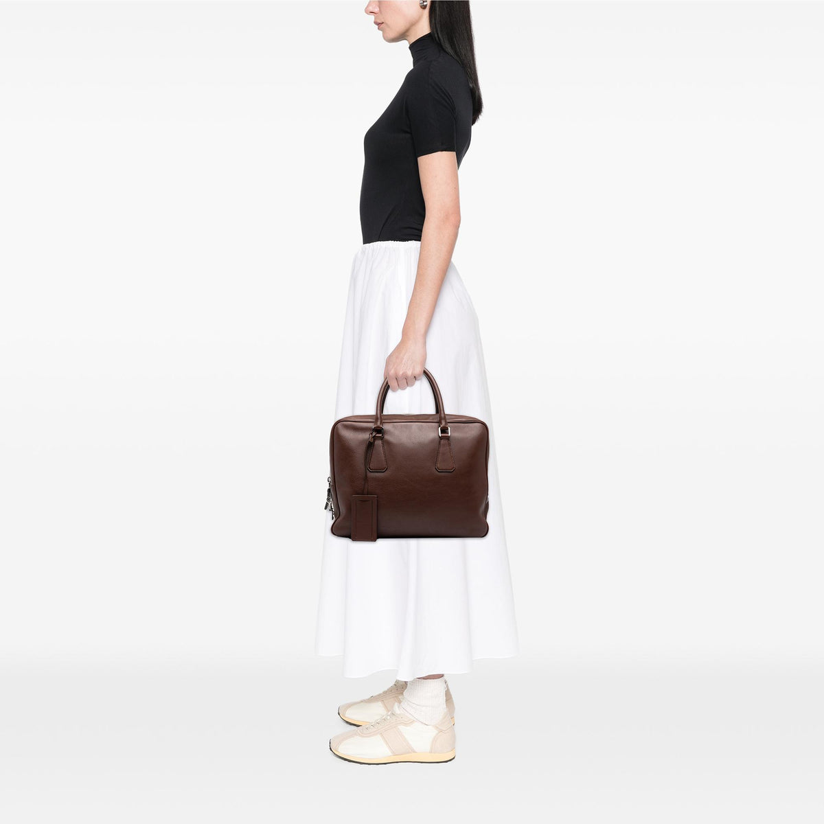 Prada Leather Business Bag