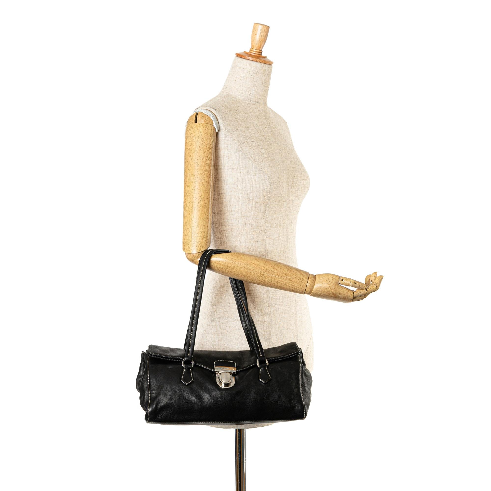 Prada Leather Easy Shoulder Bag (SHG-ku6Hzy)